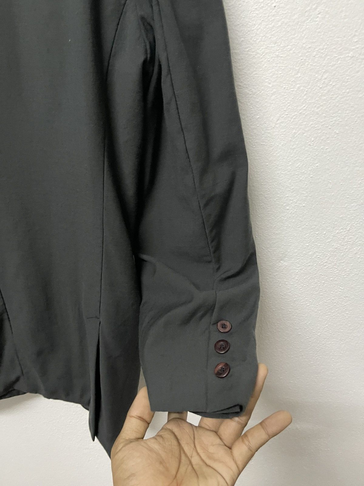 Jean Paul Gaultier VINTAGE JEAN PAUL GAULTIER HOMME WOOL BLZZER Size 50S - 10 Thumbnail