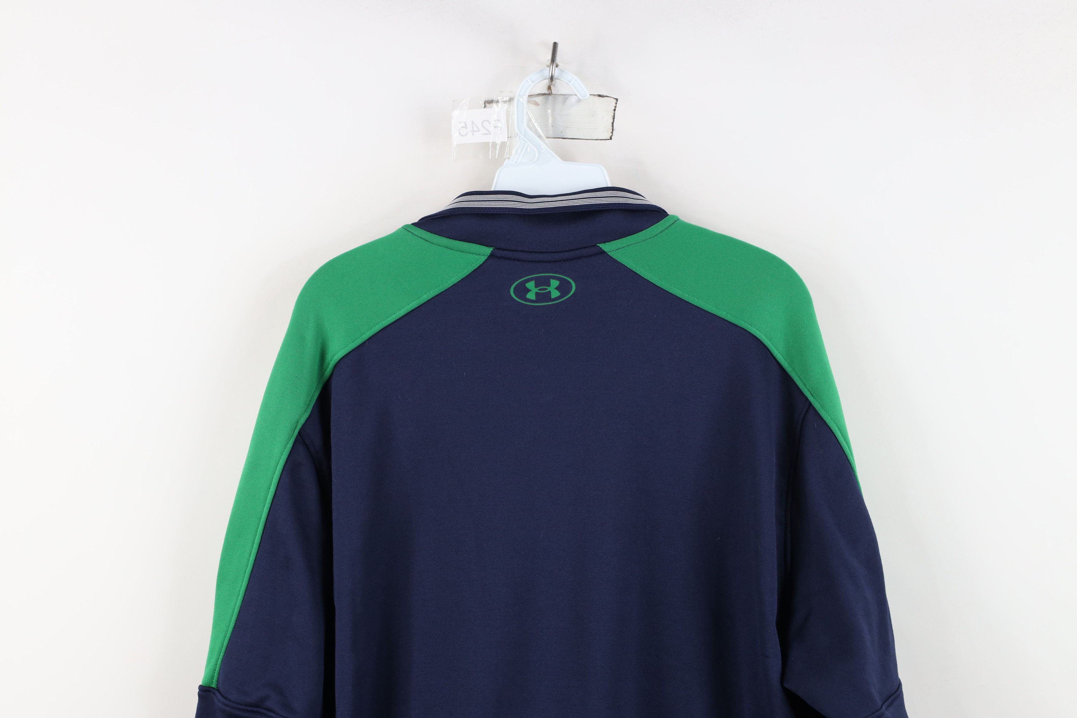 Under Armour Under Armour Mens Dame University Irish Half Zip Sweatshirt Size US XL / EU 56 / 4 - 13 Thumbnail