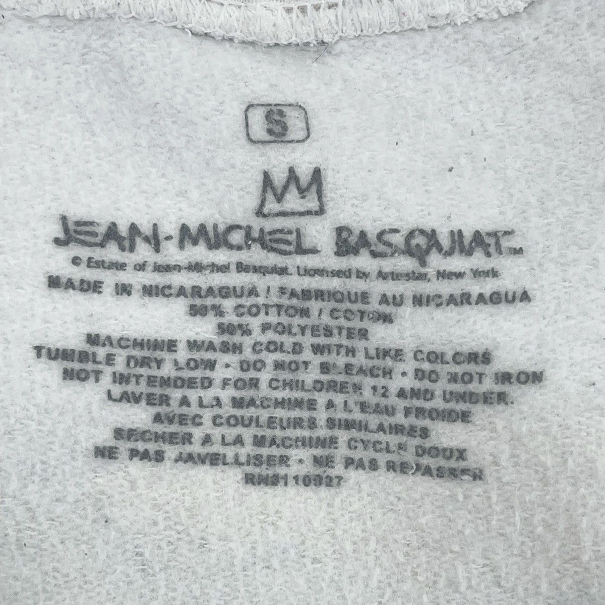 Jean-Michel Basquiat × Vintage Artwork Big Logo Hoodie Size US M / EU 48-50 / 2 - 8 Thumbnail