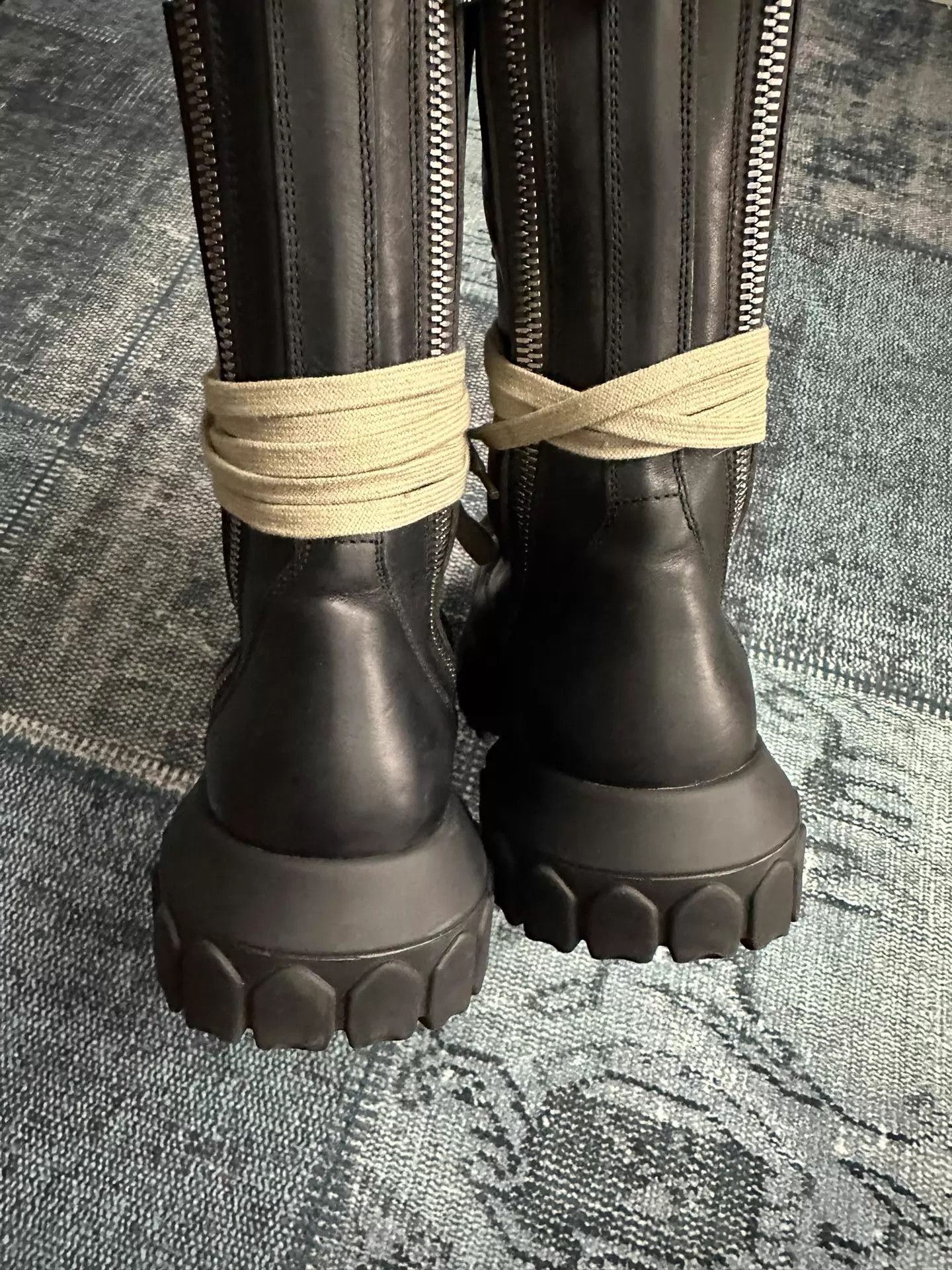 Rick Owens Rick Owens Octopus Strap Boot EUR 39 Leg-Lengthening Size US 8.5 / IT 38.5 - 6 Thumbnail