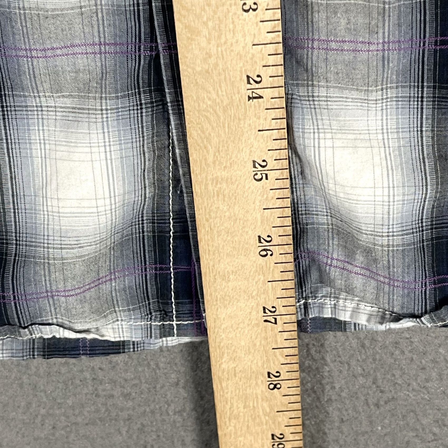 American Eagle Outfitters American Eagle Vintage Fit Shirt Mens Medium Plaid Western Pearl Snap Size US M / EU 48-50 / 2 - 7 Thumbnail