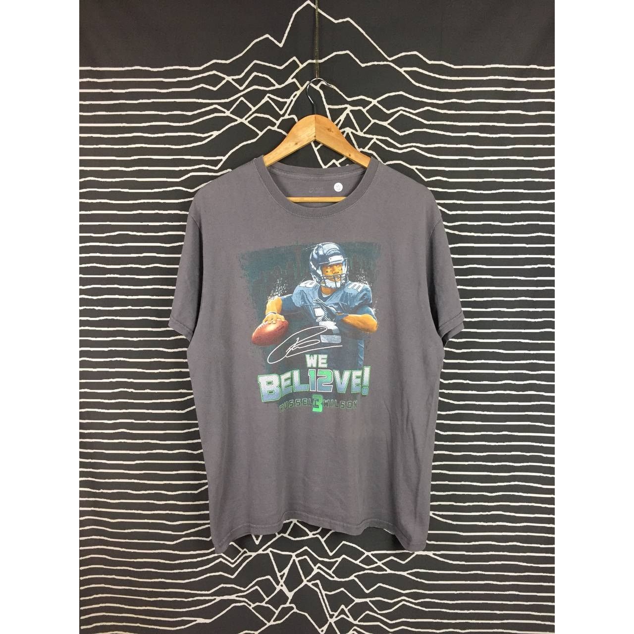 NFL × Sports Specialties × Vintage Seattle Seahawks NFL Russell Wilson We Believe Tee Size US L / EU 52-54 / 3 - 2 Thumbnail