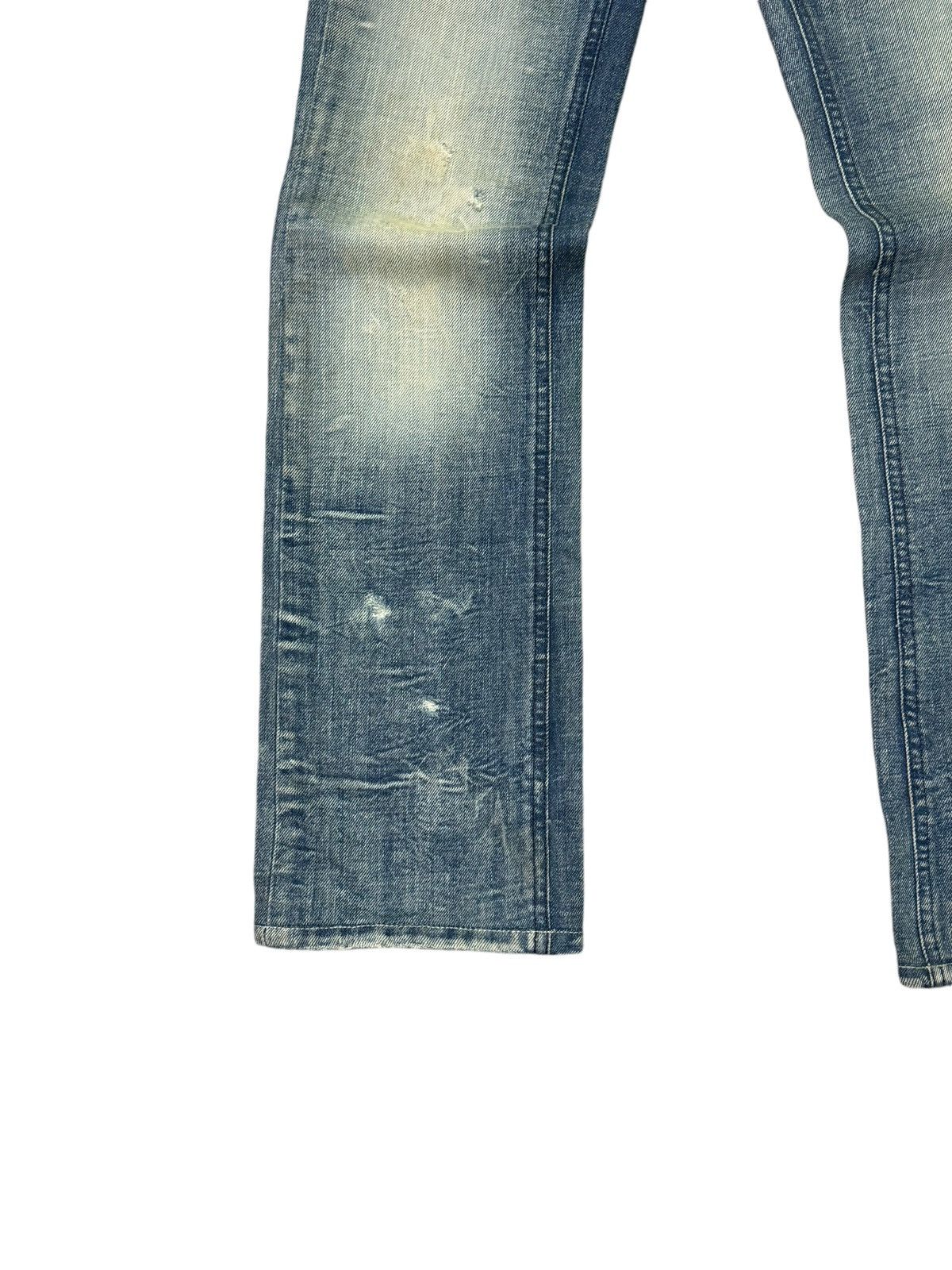 Hysteric Glamour FLARE DIESEL INDUSTRY COW LEATHER LOW RISE DENIM Size US 29 - 9 Thumbnail