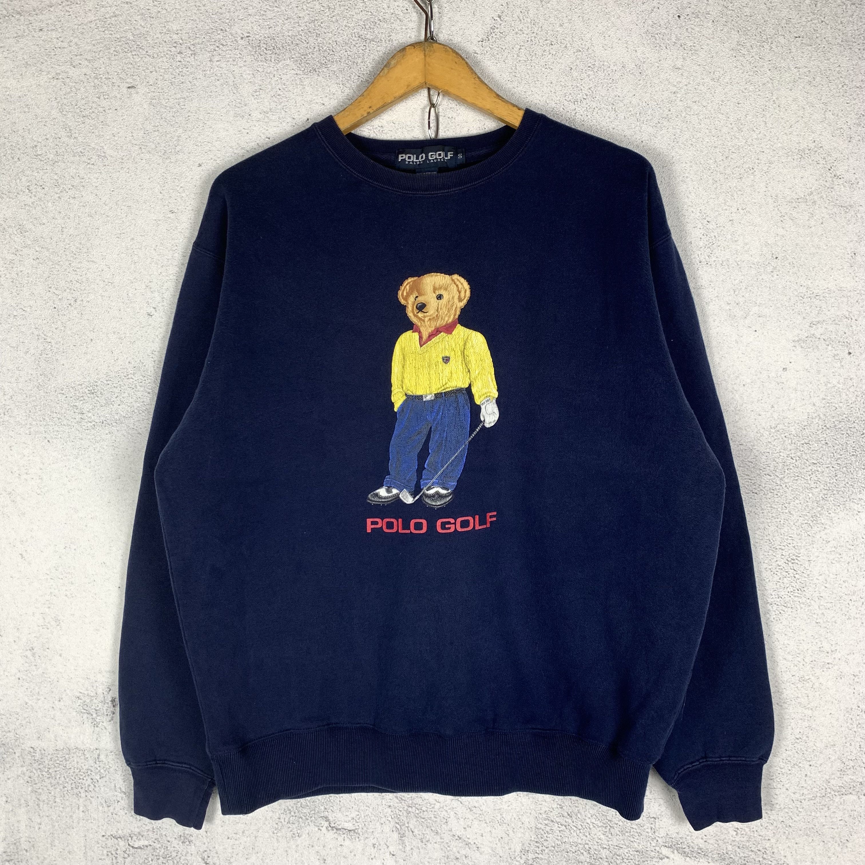 Vintage Polo Bear Polo Golf Ralph Lauren Sweatshirt Crewneck