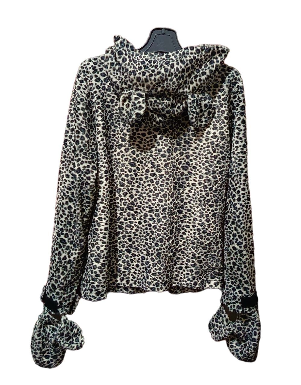 Ne-Net Leopard Bear Ears Hoodie Size M / US 6-8 / IT 42-44 - 2 Thumbnail