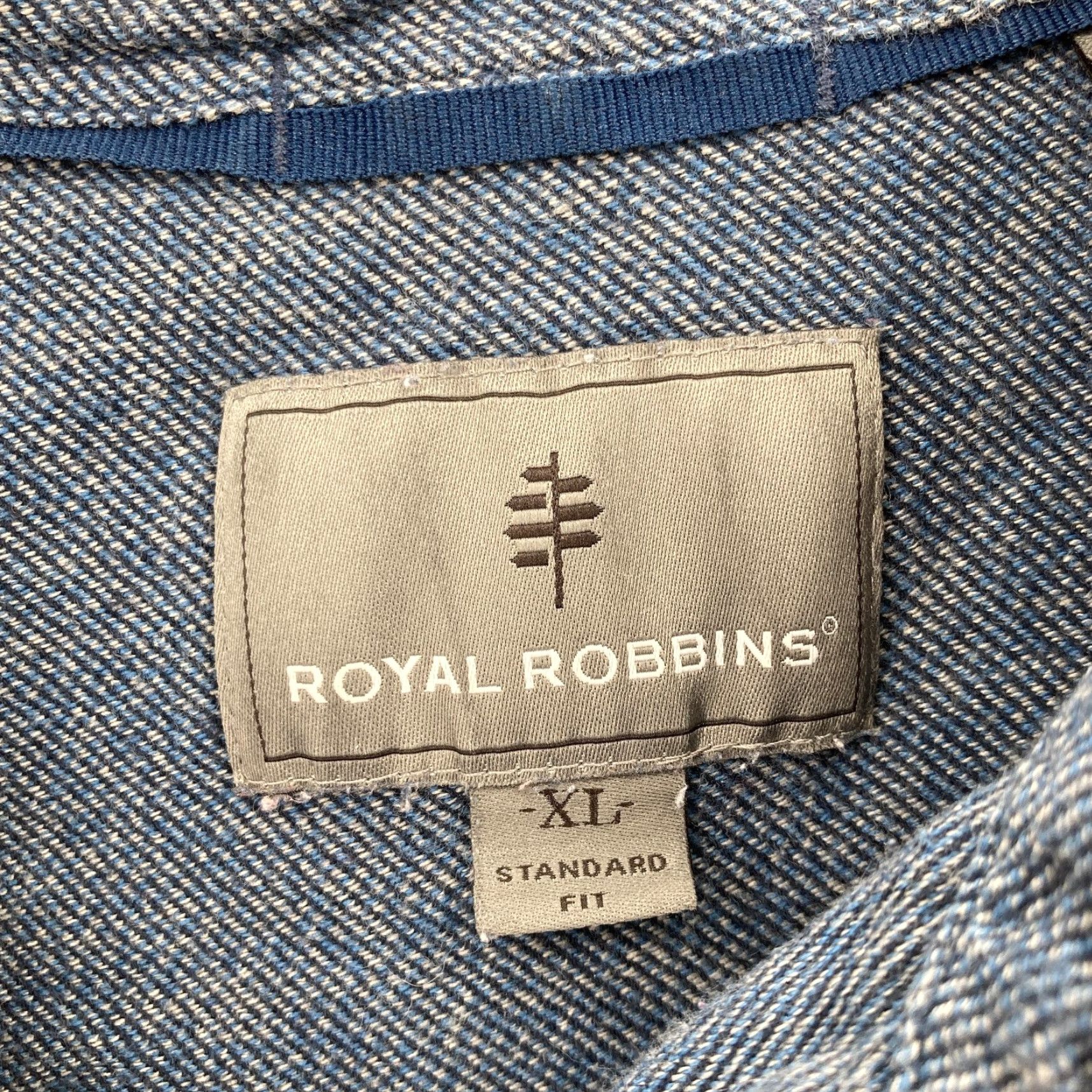 Royal Robbins VINTAGE Royal Robbins Shirt Mens XL Blue Chambray Denim Button Up Long Sleeve Western Size US XL / EU 56 / 4 - 4 Thumbnail