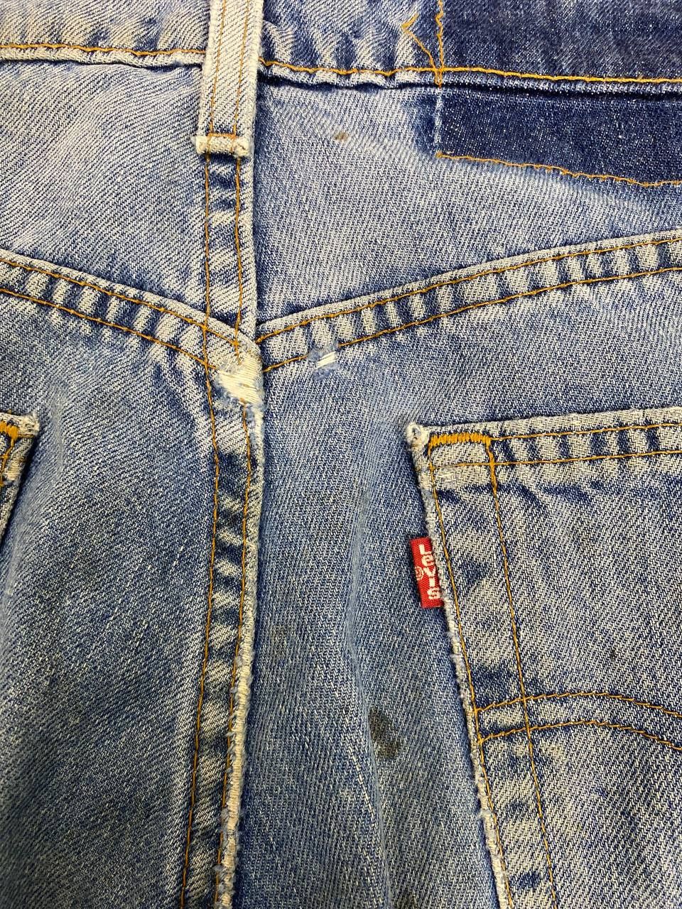 Levi's vintage levis 519 made in usa distressed denim Size US 31 - 4 Thumbnail