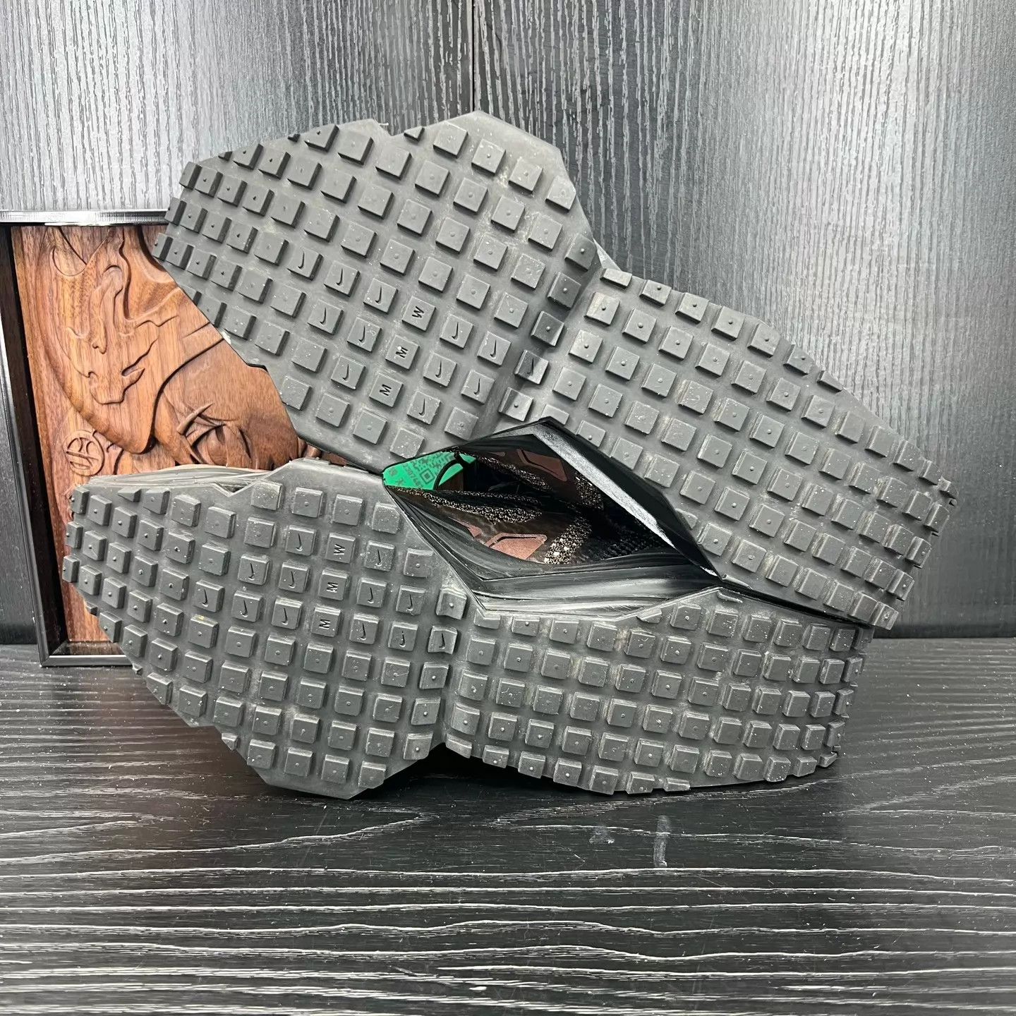 Nike mmw tank shoes black copper size 41 with box Size US 8 / EU 41 - 5 Thumbnail