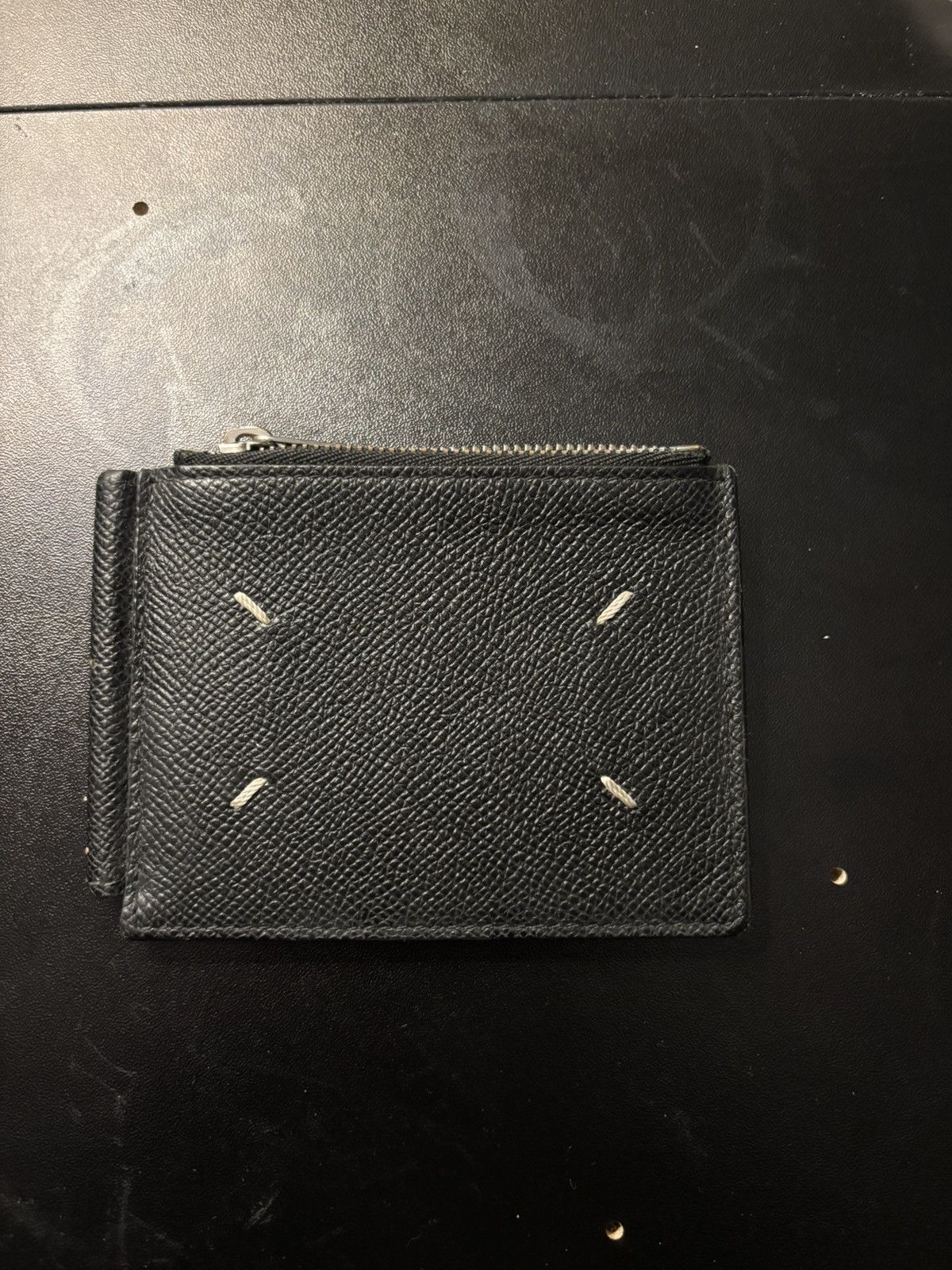 Maison Margiela Black Stitch Wallet Size ONE SIZE - 1 Thumbnail