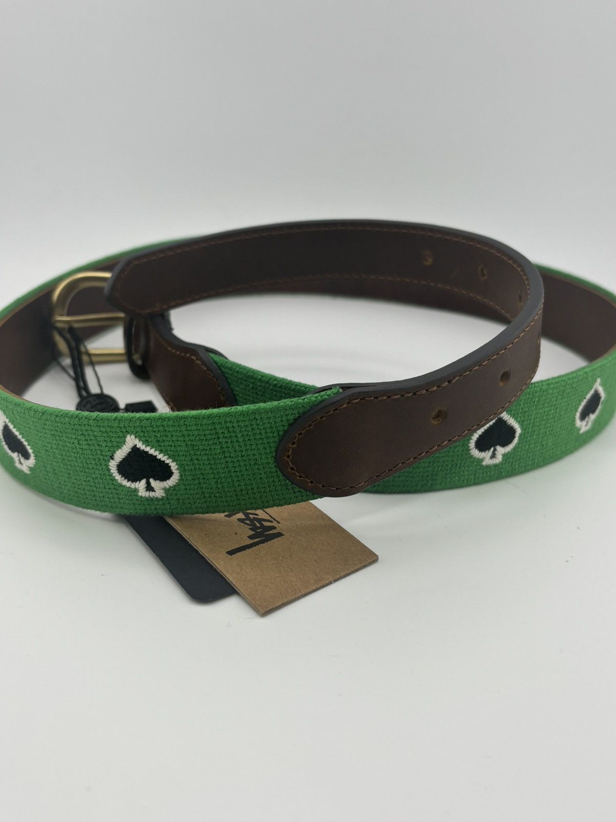 stussy x Denim tears ベルト L/XL DENIM TEARS × Stussy Spade Needlepoint Belt | eBay