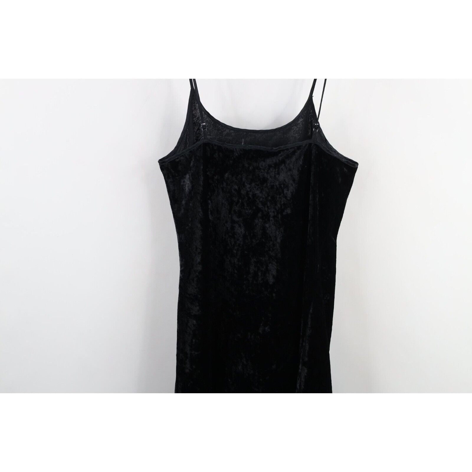 Vintage Vintage 90s Y2K Streetwear Babydoll Velvet Velour Dress Size S / US 4 / IT 40 - 12 Thumbnail