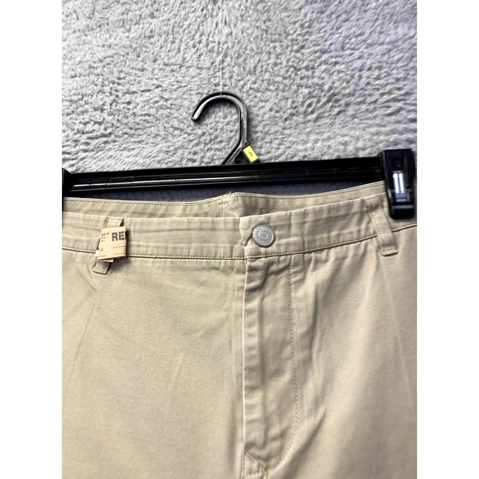 Bonobos Bonobos Chino Pants Men's 38x30 Slim Flat Front Khaki Tan /0878 Color Tan Size 38 Mens Slimming Casual Dressy Pants Size US 38 / EU 54 - 2 Thumbnail
