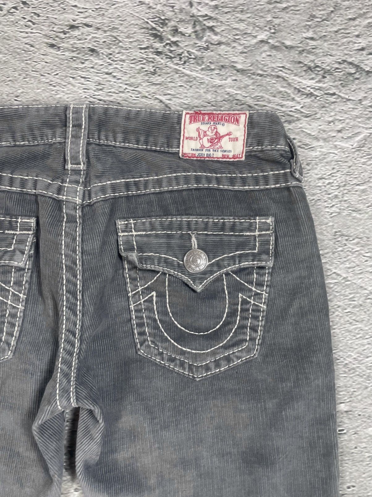 True Religion True Religion Joey jeans vintage cords corduroy pants flared Size US 29 - 2 Thumbnail