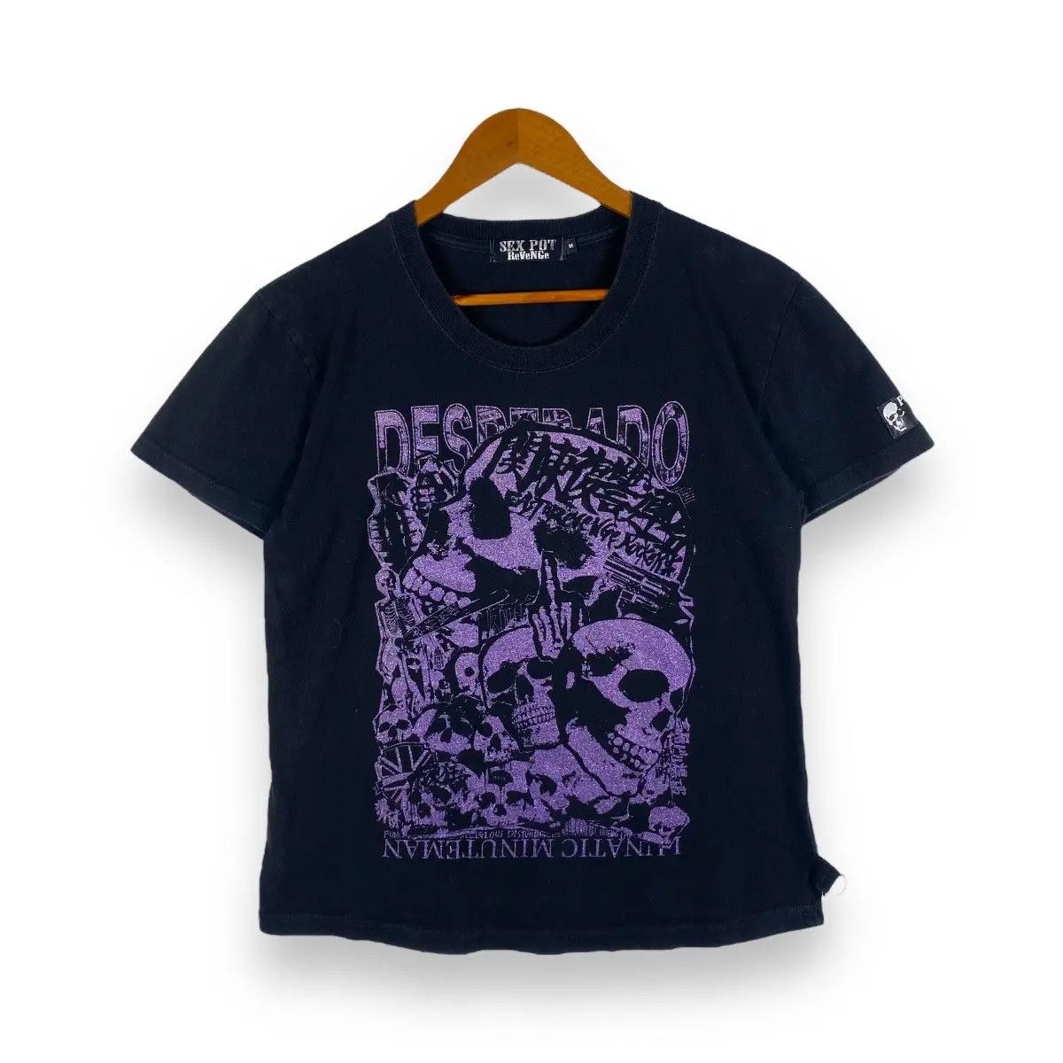 Japanese Brand Vintage SEX POT REVENGE Desperado Lunatic Minuteman Tee Size US M / EU 48-50 / 2 - 1 Thumbnail