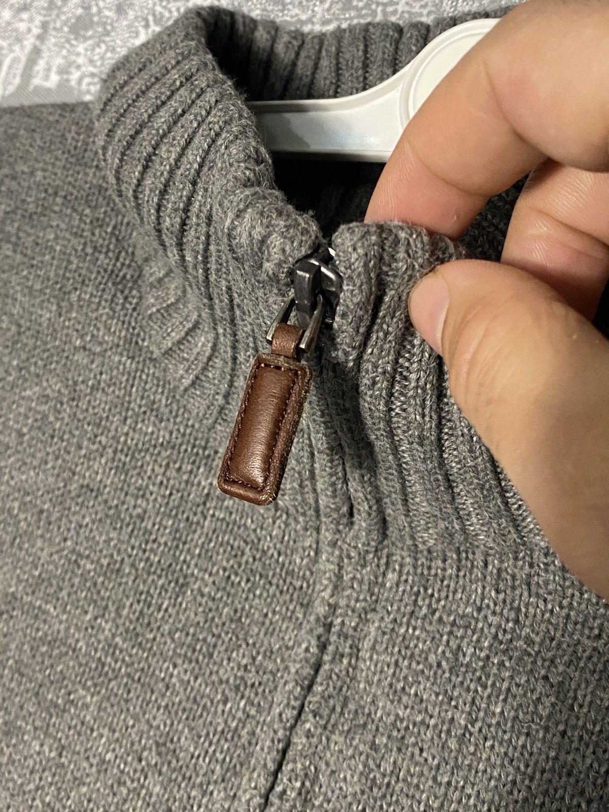 Polo Ralph Lauren × RRL Ralph Lauren × Ralph Lauren Vintage Polo Ralph Lauren 1/4 Zip Sweater Knit Pullover Size US S / EU 44-46 / 1 - 3 Thumbnail