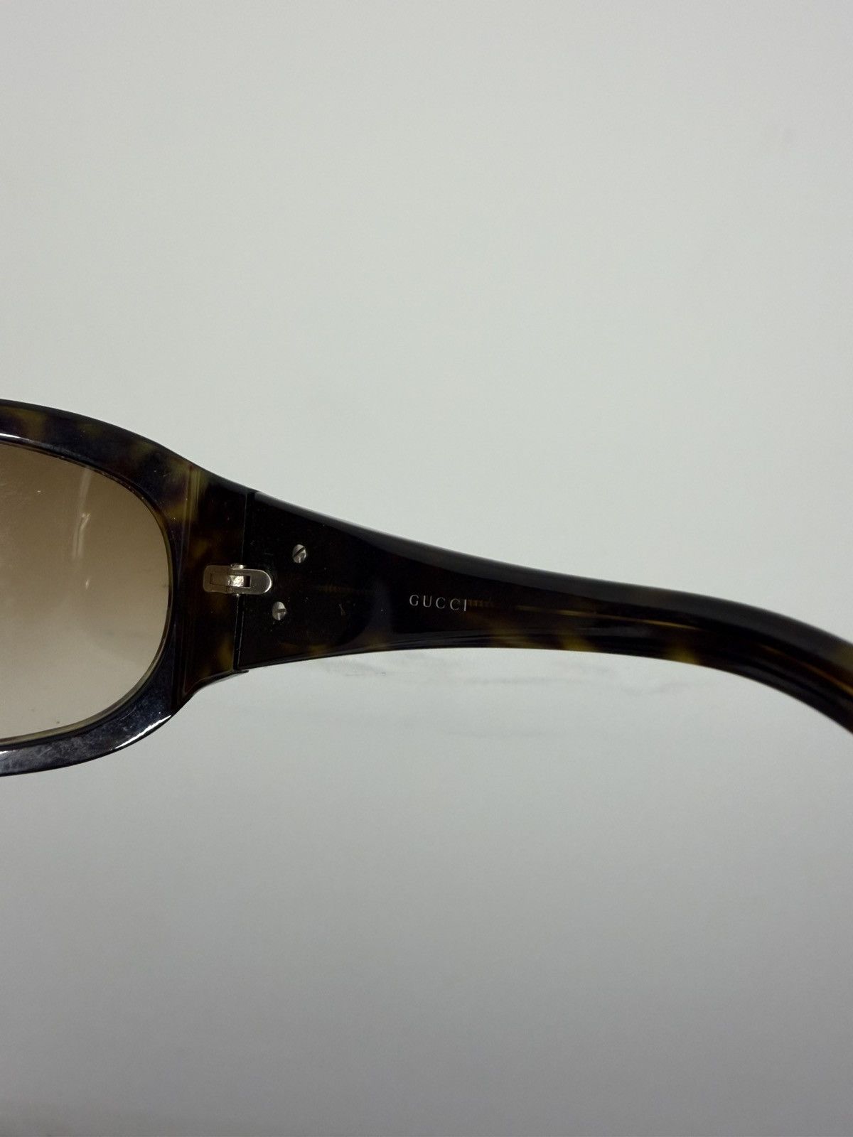Gucci Gucci GG Logo Leopard Sunglasses Size ONE SIZE - 7 Thumbnail