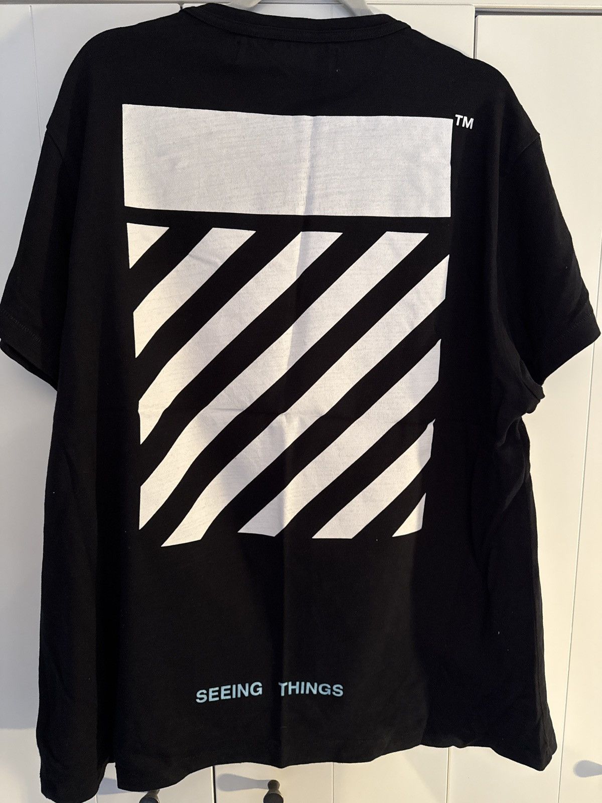 Off-White Off white Caravaggio short sleeve “SEEING THINGS” Size US L / EU 52-54 / 3 - 2 Thumbnail