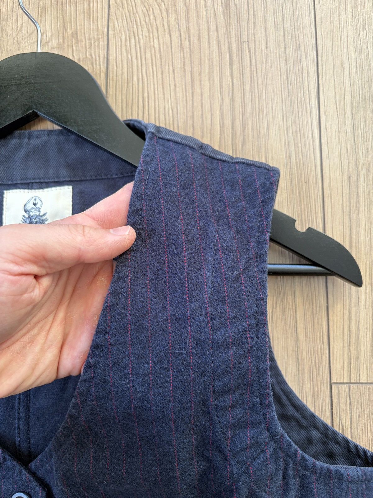 Captain Santors Captain Santors W-7702 Brushed Cotton Heritage Workwear Vest Size M / US 6-8 / IT 42-44 - 3 Thumbnail
