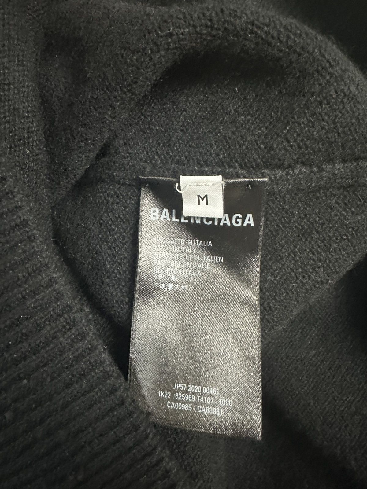 Balenciaga Cashmere Embroidered Sweater Size US M / EU 48-50 / 2 - 7 Thumbnail