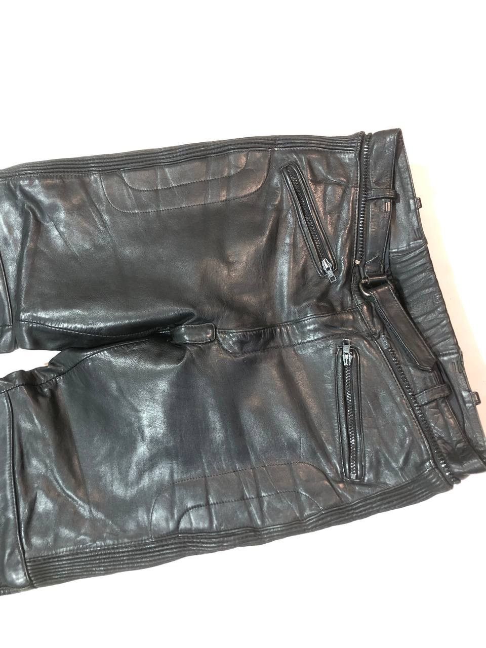 Genuine Leather × Vintage Leder Avangarde Leather Moto Racing Pants Vintage Size US 34 / EU 50 - 4 Thumbnail