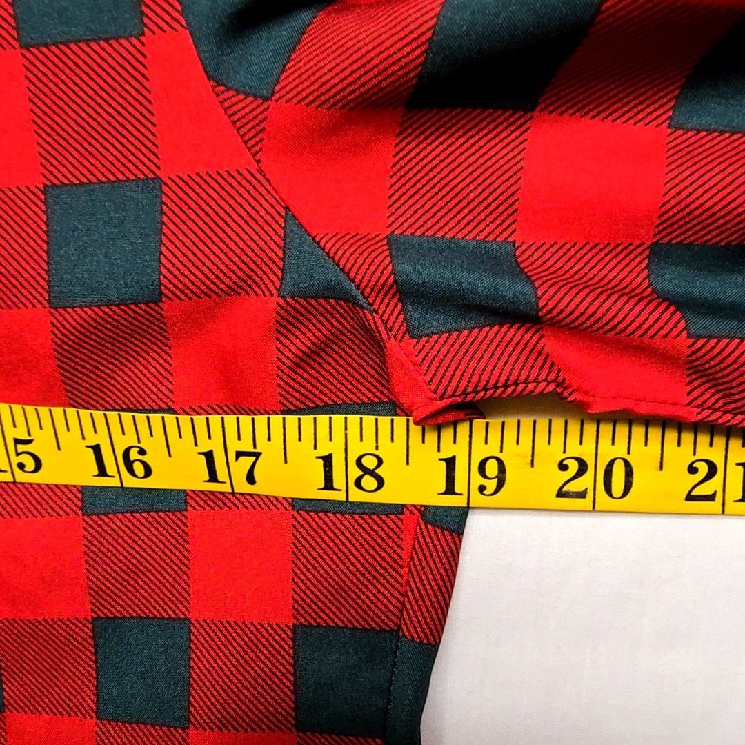 Vintage Vintage Sweet Apple Plaid Blouse Red Green Checkered Size 7 Size M / US 6-8 / IT 42-44 - 10 Thumbnail