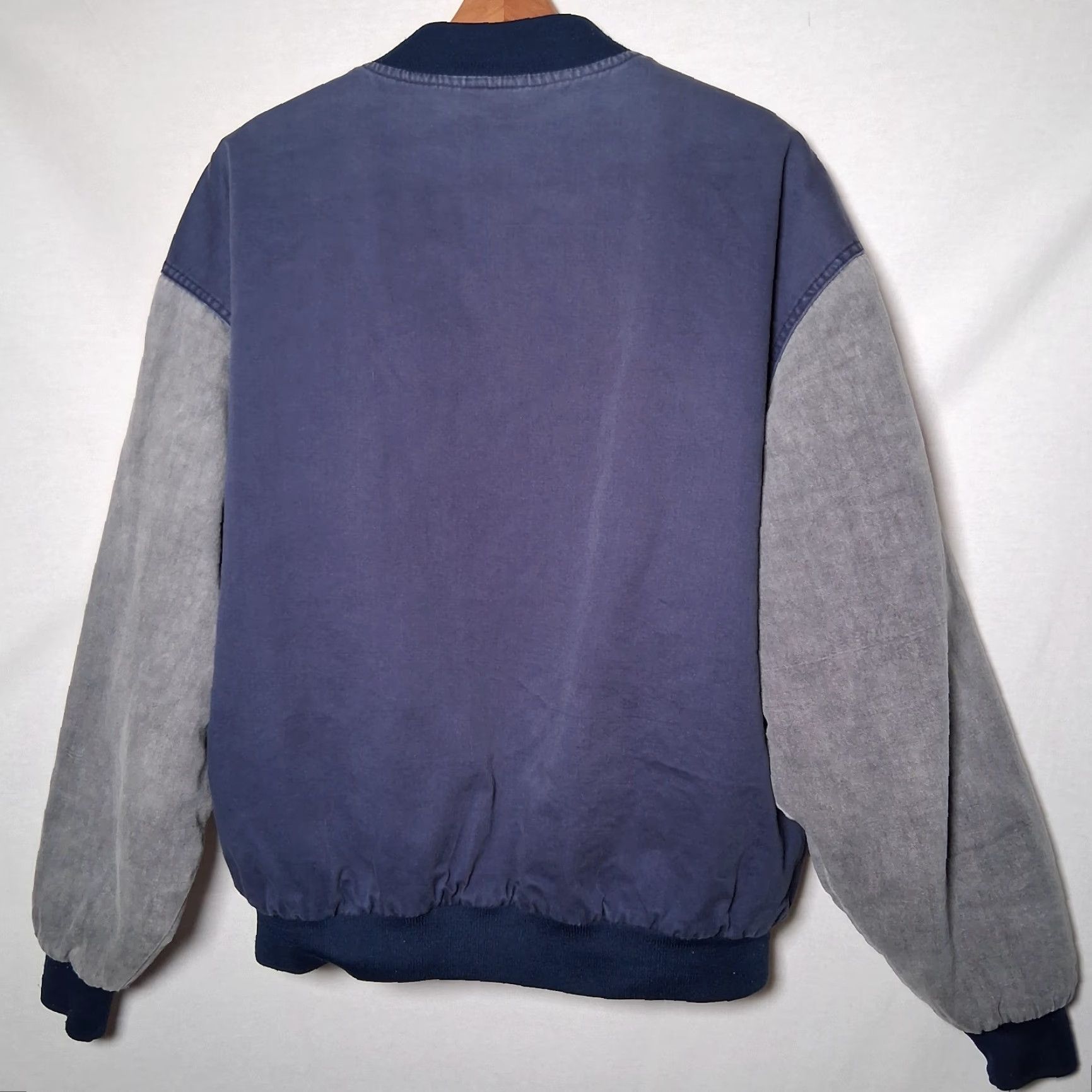 Vintage Genuine Chevrolet Bomber Jacket XL Men Blue Canvas Quilted USA Union Made JOE Embroidered Logo Vintage Workwear展 Size US XL / EU 56 / 4 - 3 Thumbnail