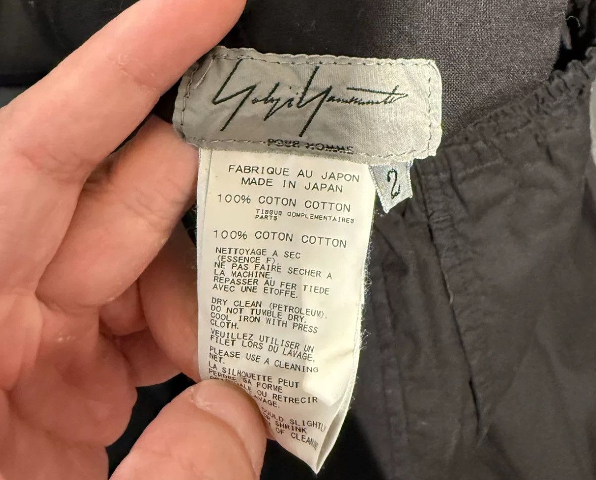 Yohji Yamamoto Yohji Yamamoto Yohji basic wool classic cross crotch pants Size US 28 / EU 44 - 5 Thumbnail
