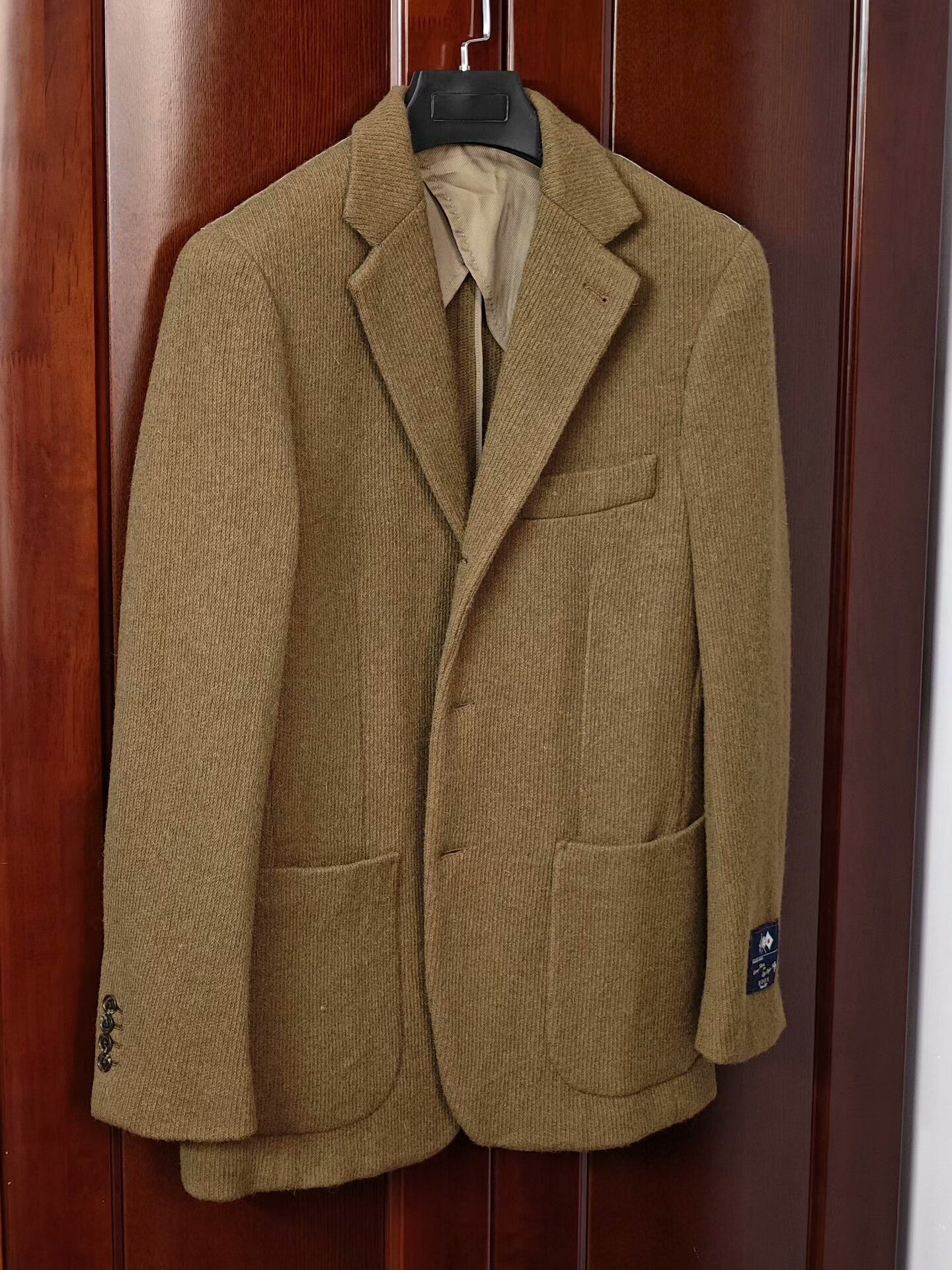 URBAN RESEARCH DOORS Moon Tweed Blazer Jacket Size US M / EU 48-50 / 2 - 1 Thumbnail
