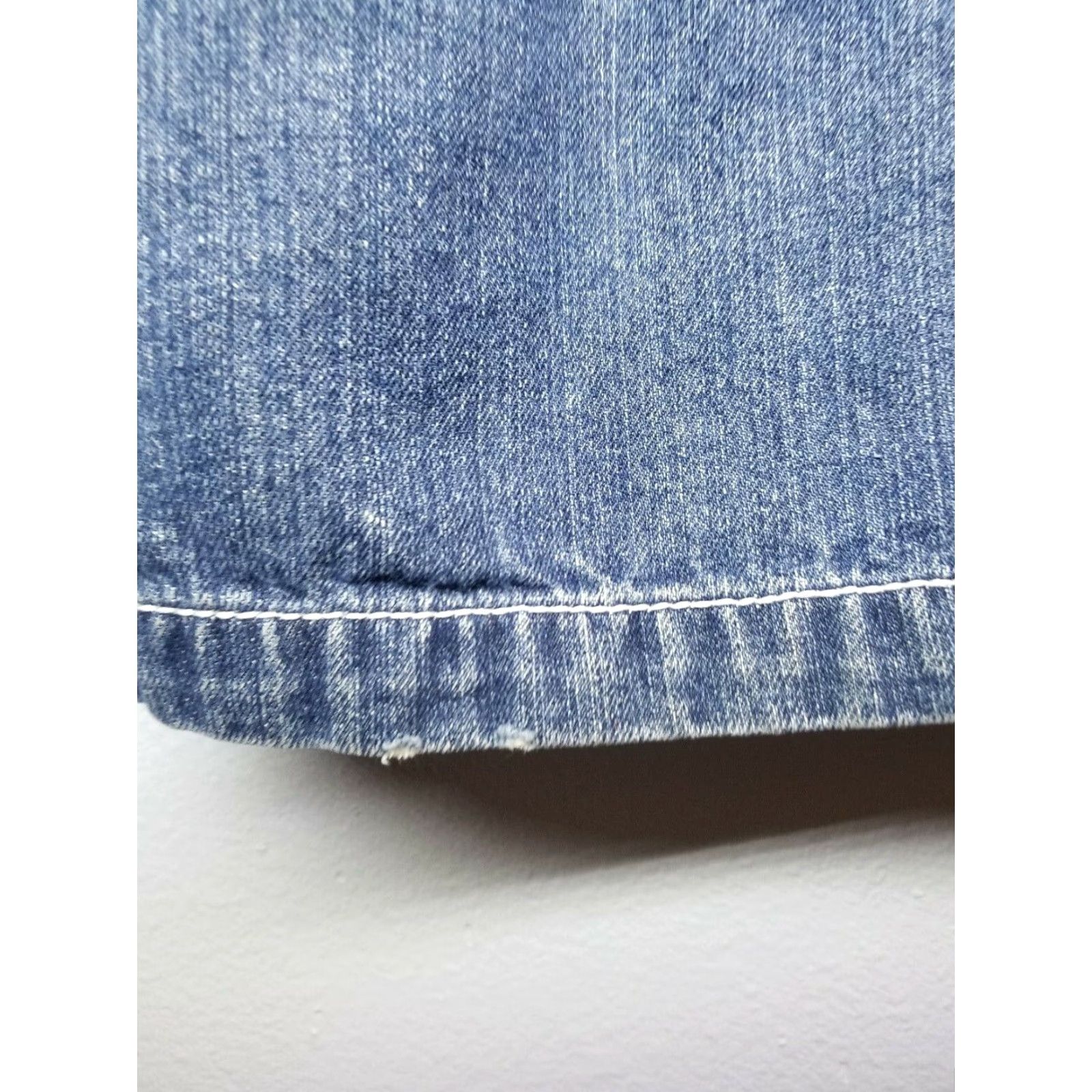 Denime VINTAGE Miskeen Denim Shorts Men 38 Casual 90s Hip Hop Blue Loose Fit Streetwear Size US 38 / EU 54 - 7 Thumbnail