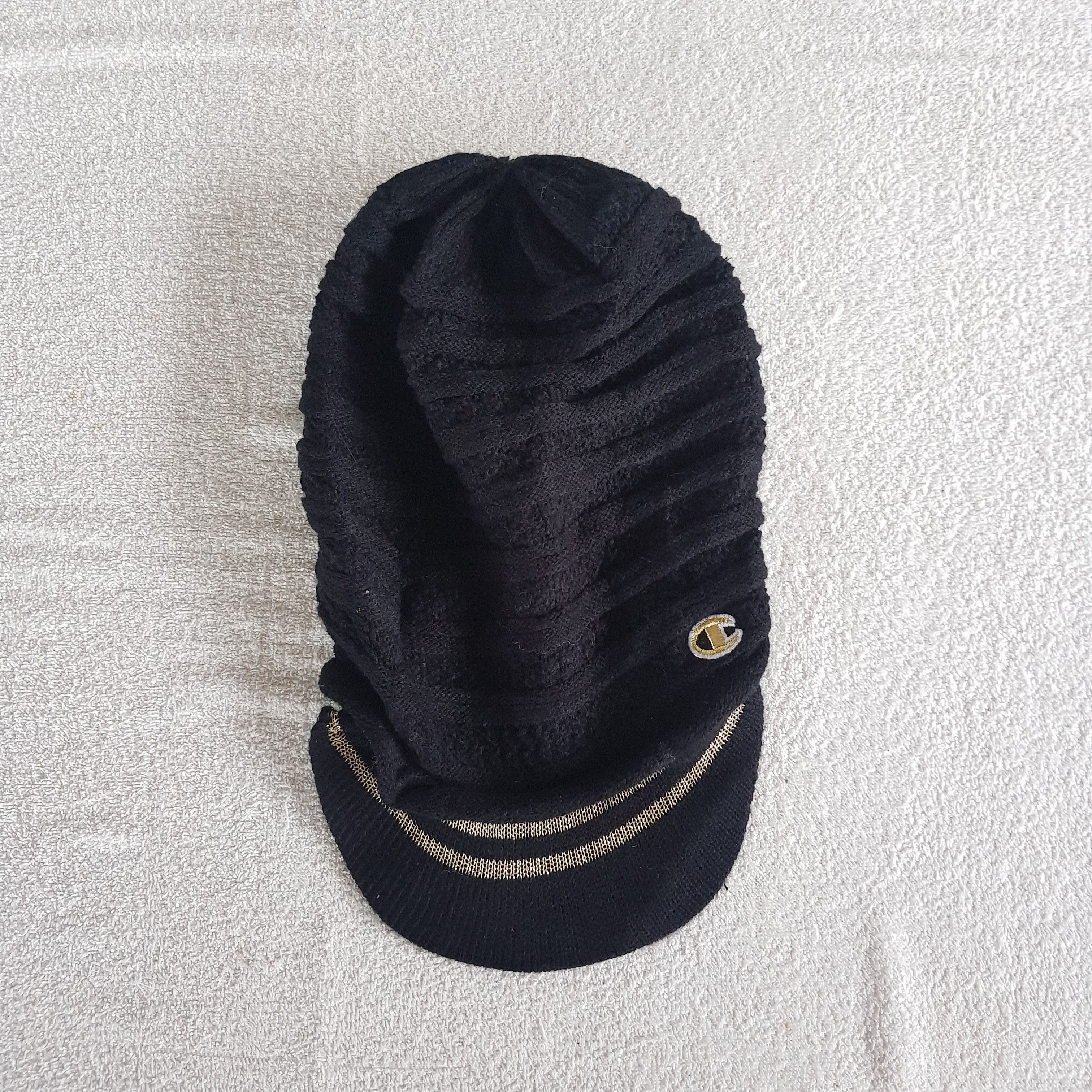 Champion Vintage Y2K Champion Beanie Aran Isle Cable Knit Caps Hats. Size ONE SIZE - 5 Thumbnail