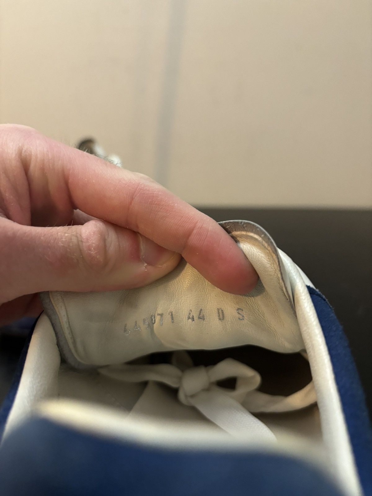 Alexander McQueen Alexander McQueen Oversized Leather Sneakers Blue Bubble Size US 11 / EU 44 - 8 Thumbnail
