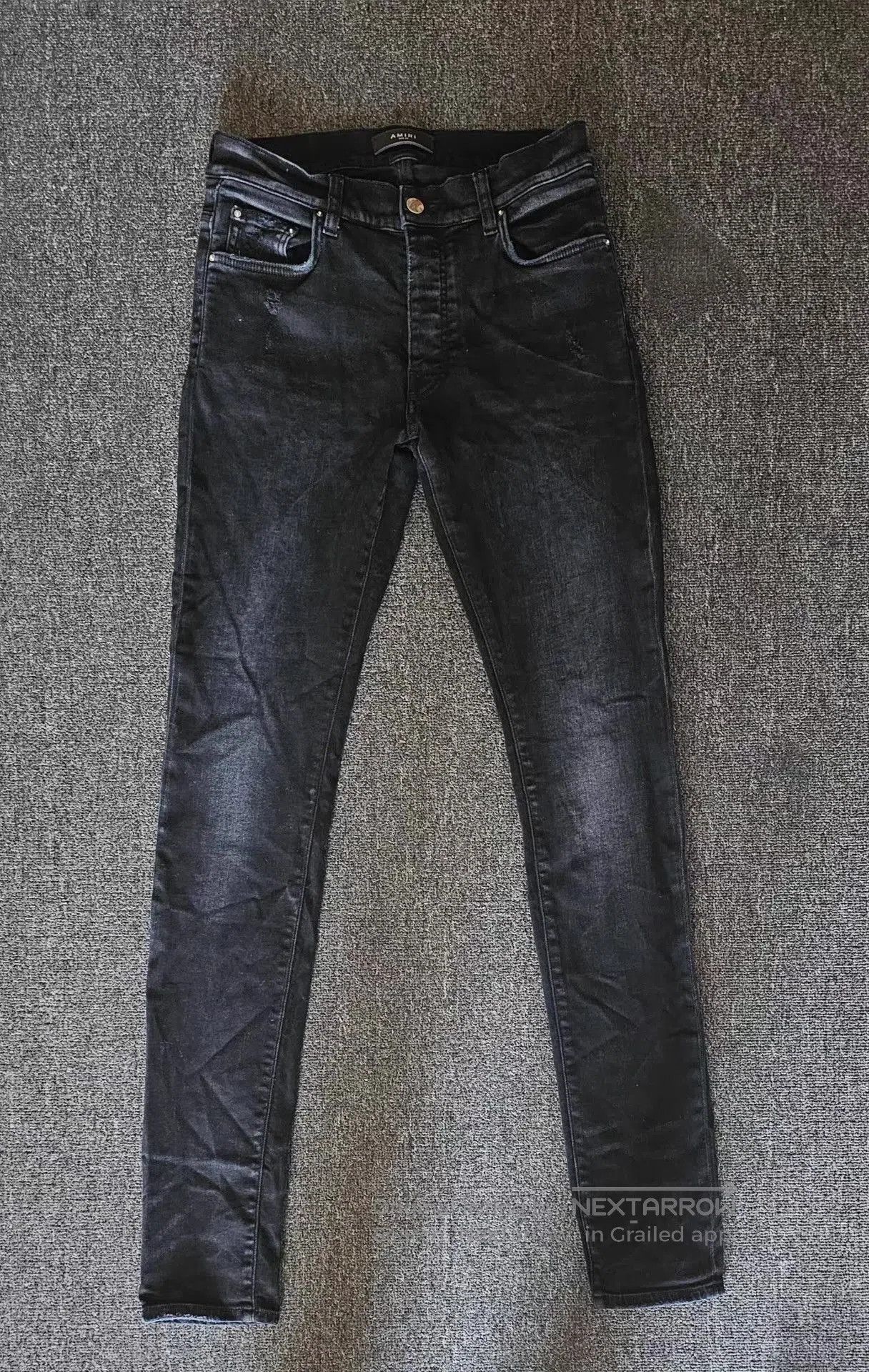 Amiri Black Denim Jeans. Size US 32 / EU 48 - 1 Thumbnail