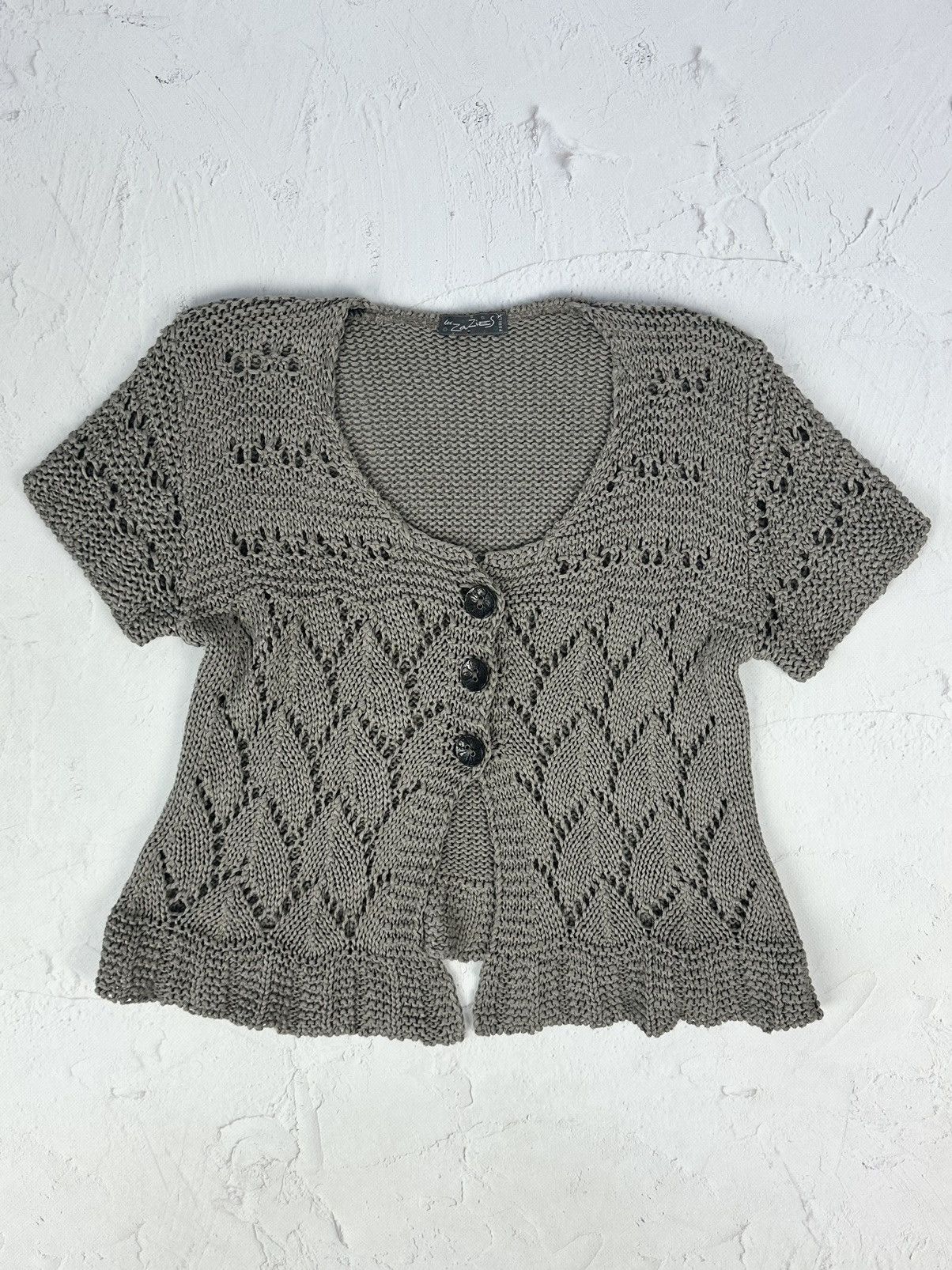 Japanese Brand × Vintage Vintage Knit Top Size S / US 4 / IT 40 - 1 Thumbnail
