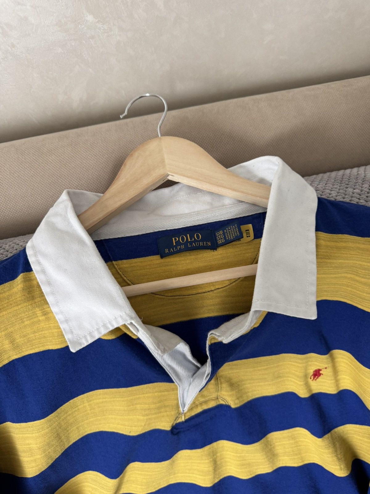 Polo Ralph Lauren Polo Ralph Lauren XXL Oversize Regby Longsleeve Polo Size US XXL / EU 58 / 5 - 3 Thumbnail