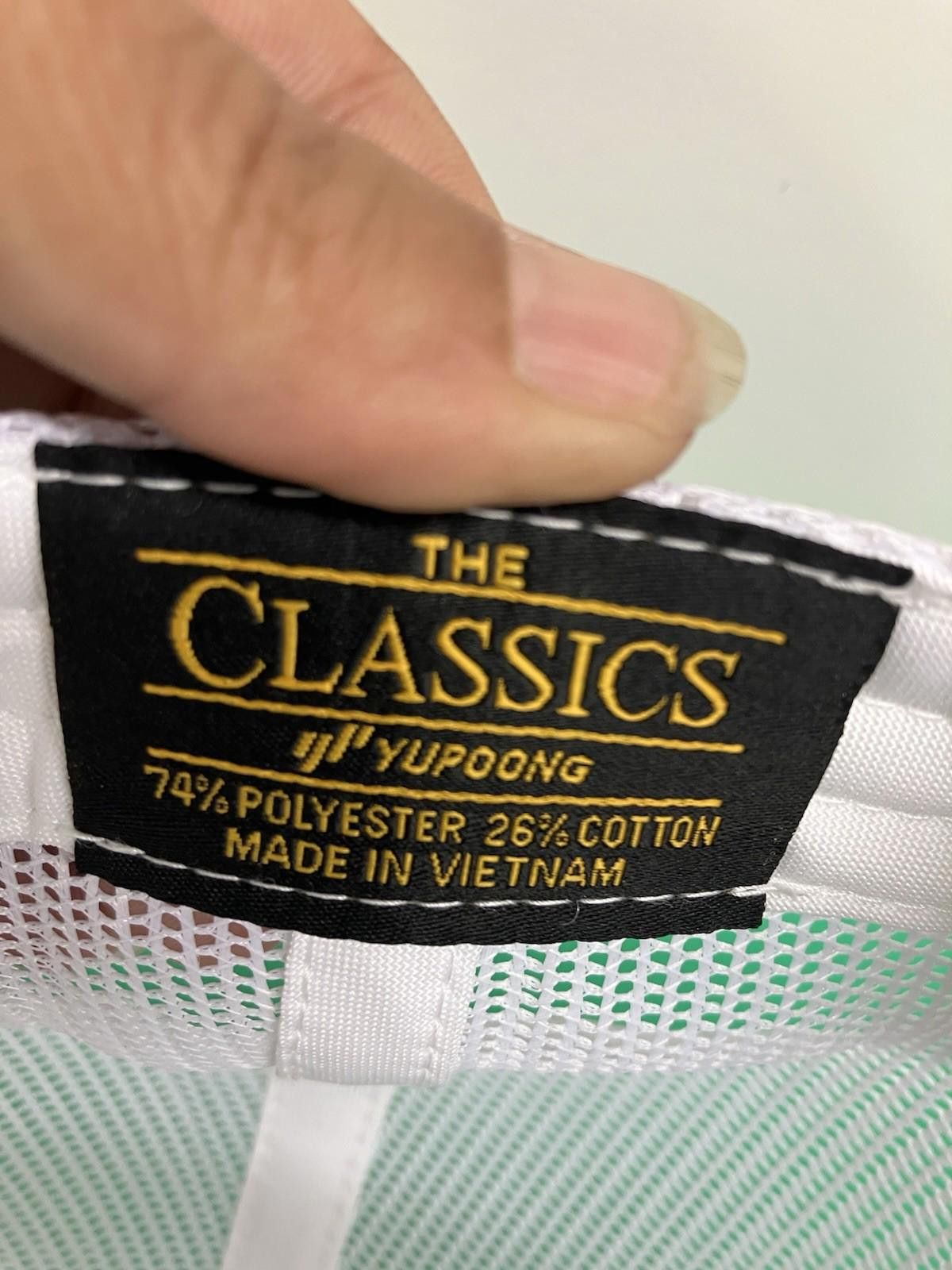 Yupong Yupoong-The Classics-America SnapBack Hat In White-New Size ONE SIZE - 7 Thumbnail