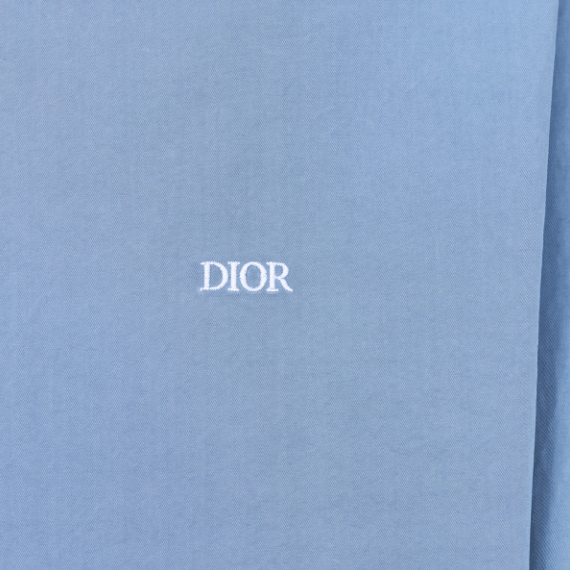 Dior o1w1db10525 413C50 Shirt in Blue Size US M / EU 48-50 / 2 - 3 Thumbnail