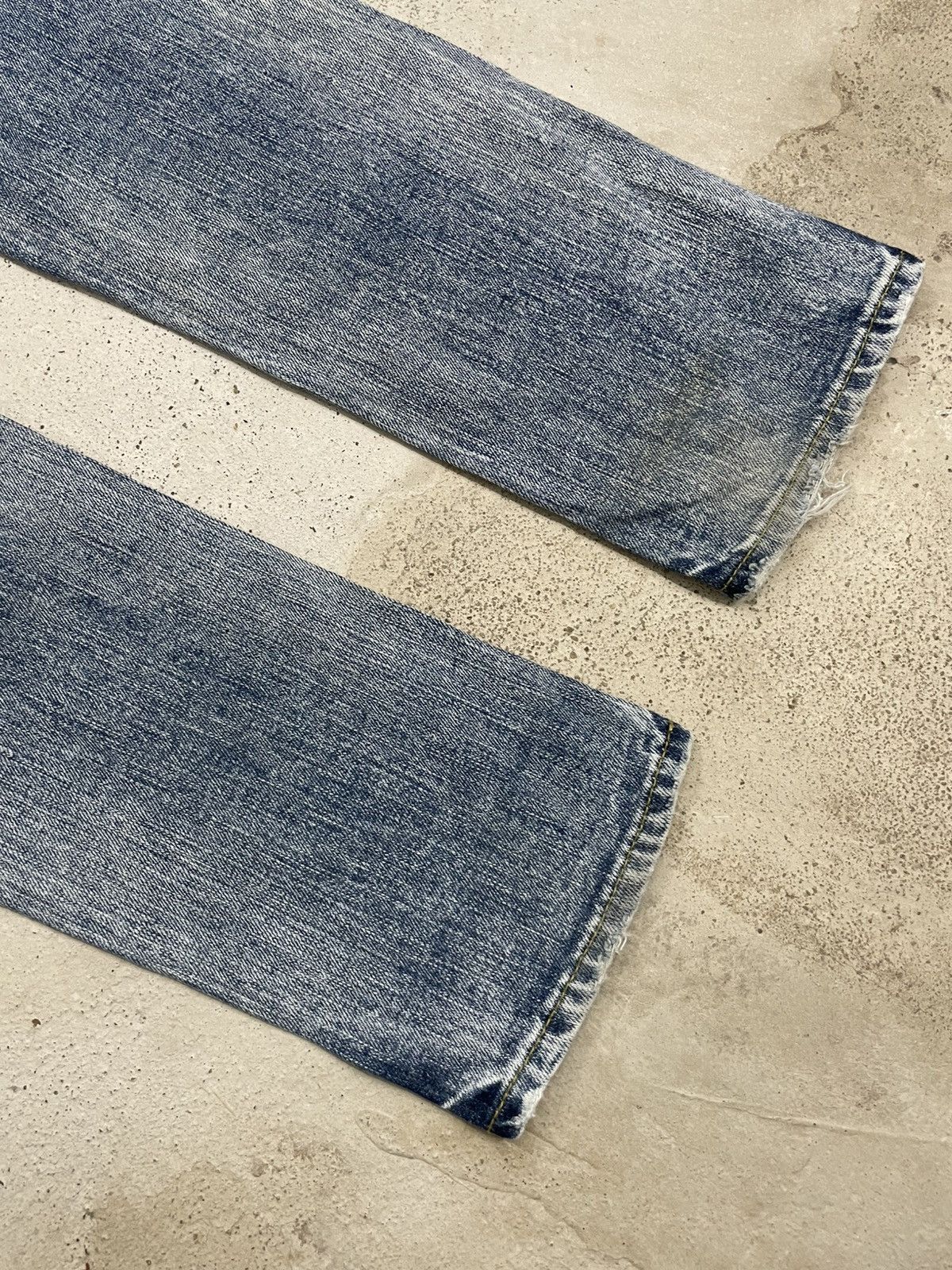 Acid Wash Rusty Skinny Japan Denim