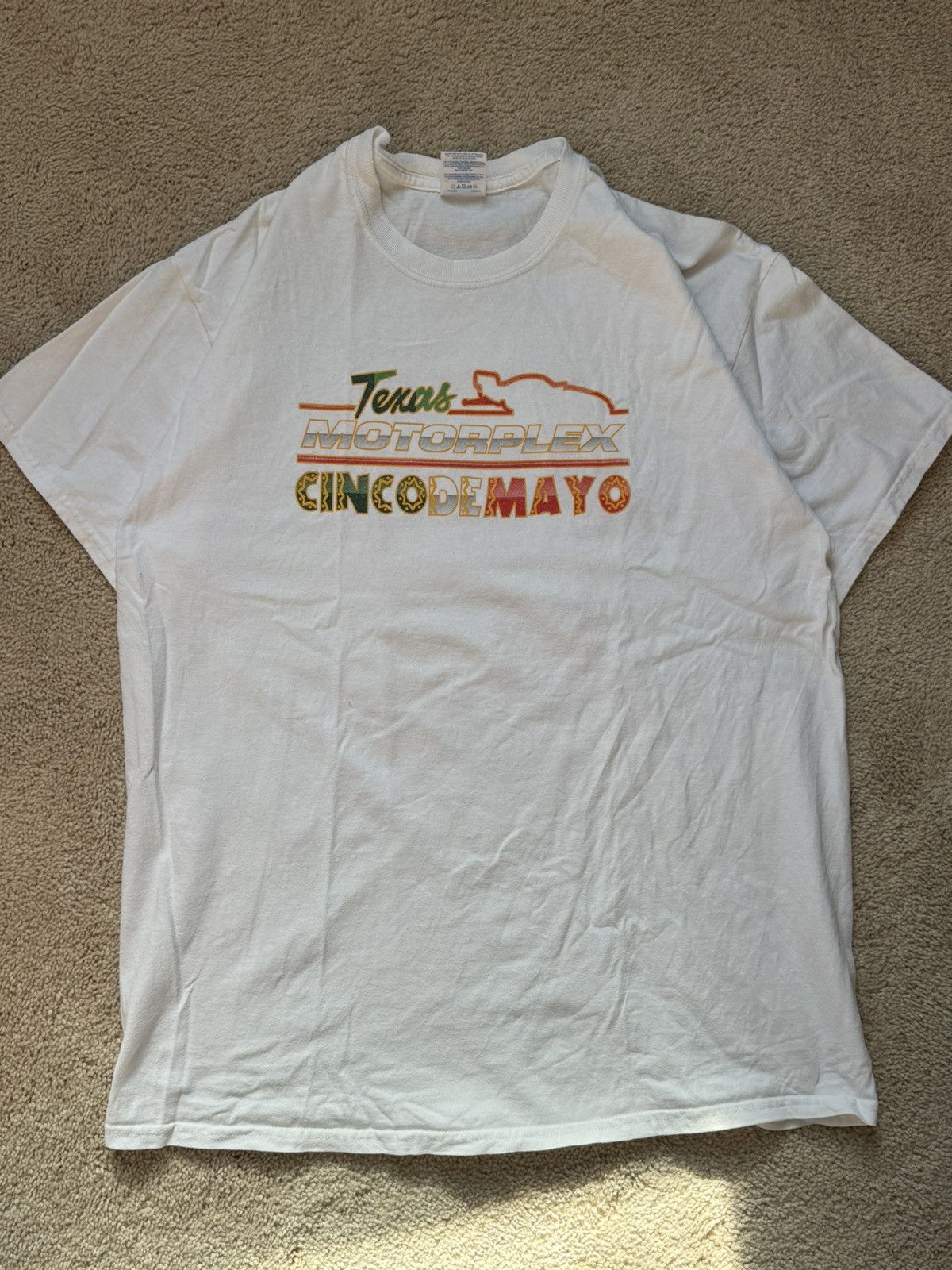 Vintage Vintage Cinco De Mayo Shirt White Large Size US L / EU 52-54 / 3 - 2 Thumbnail