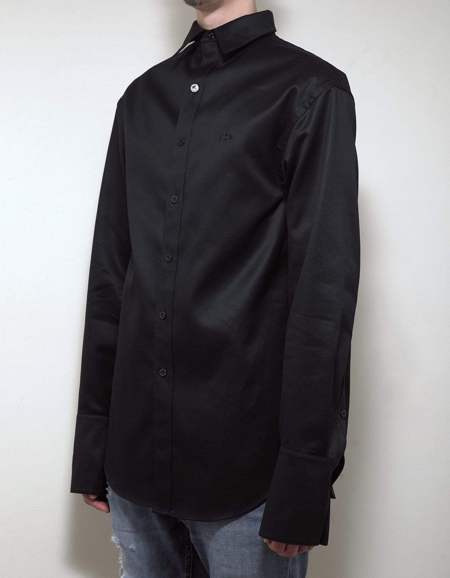 Balenciaga Balenciaga Black Exercise Print Shirt - SS19 Size US XS / EU 42 / 0 - 3 Thumbnail