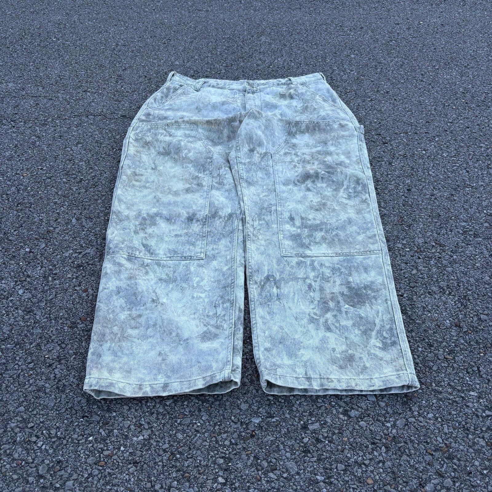 Carhartt Vintage Carhartt camo acid wash double knees Size US 34 / EU 50 - 8 Thumbnail