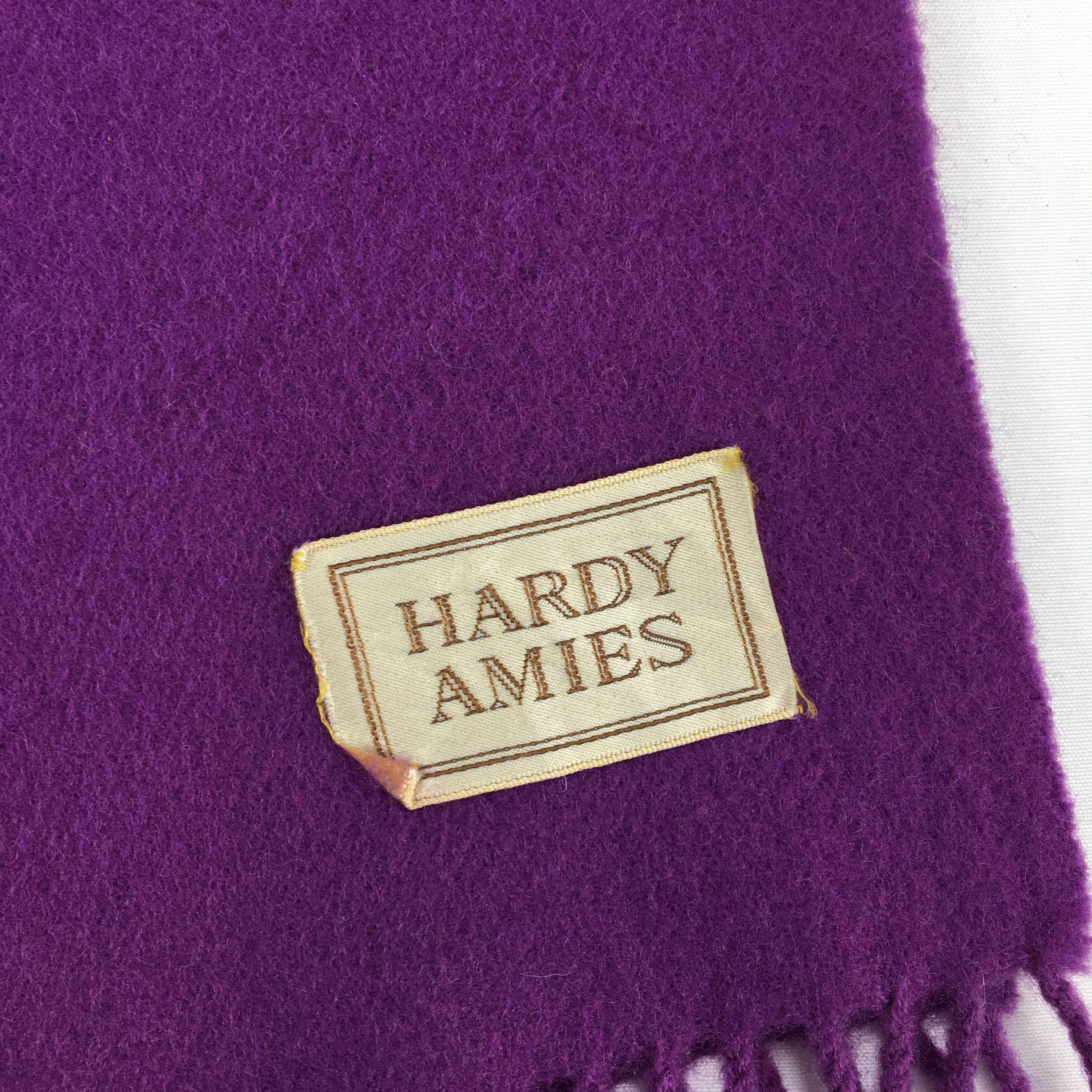 Hardy Amies × Vintage Vintage Hardy Amies Scarf Muffler Wool Cashmere Scarves Size ONE SIZE - 4 Thumbnail
