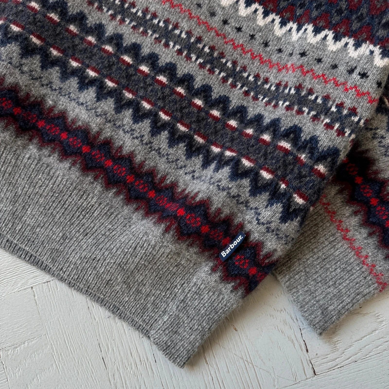 Barbour Barbour Chunky Knit Pure Wool Sweater Size US XL / EU 56 / 4 - 6 Thumbnail
