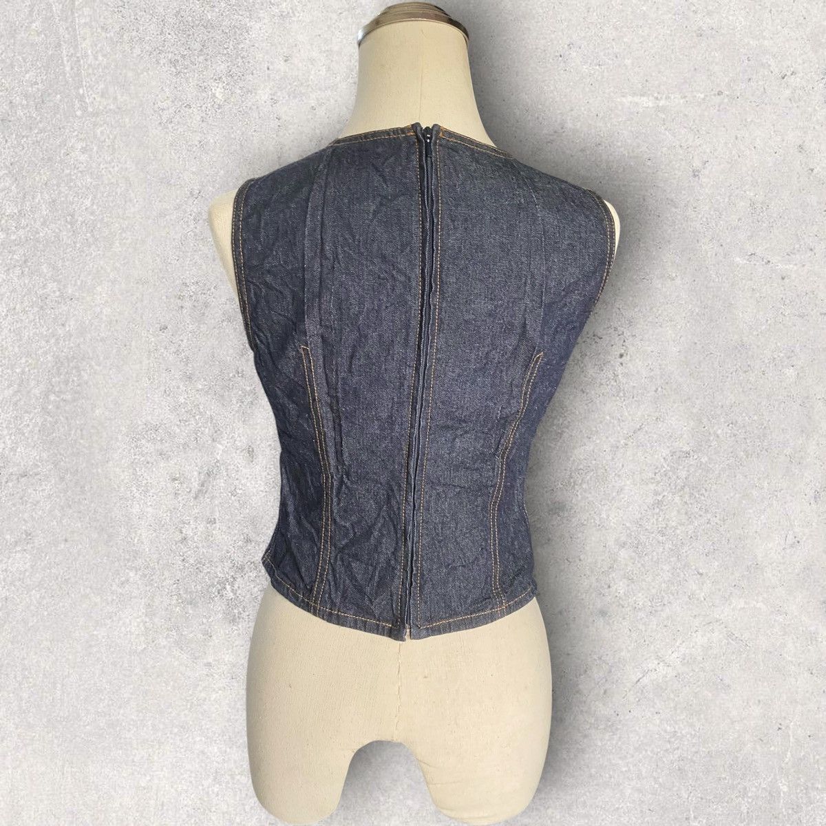 Gucci SS00 Denim Top By Tom Ford Size S / US 4 / IT 40 - 4 Thumbnail