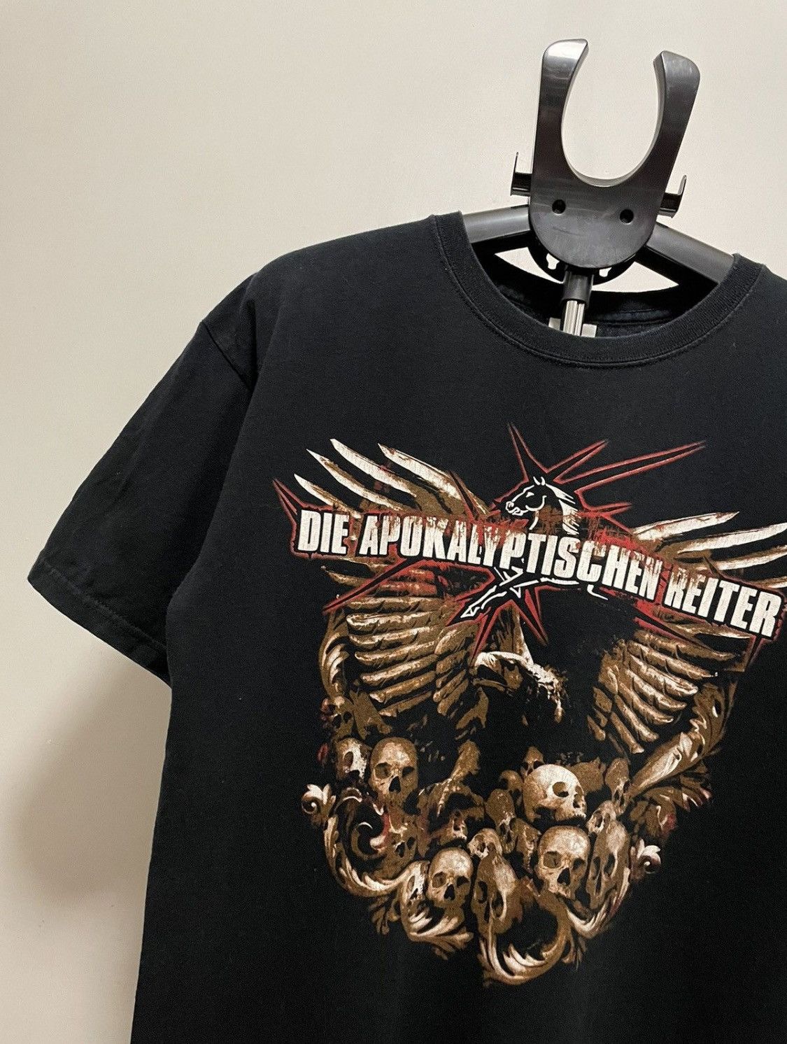 Band Tees × Vintage Die Apokalyptischen Reiter Vintage Heavy Metal Tee Large Size US L / EU 52-54 / 3 - 2 Thumbnail