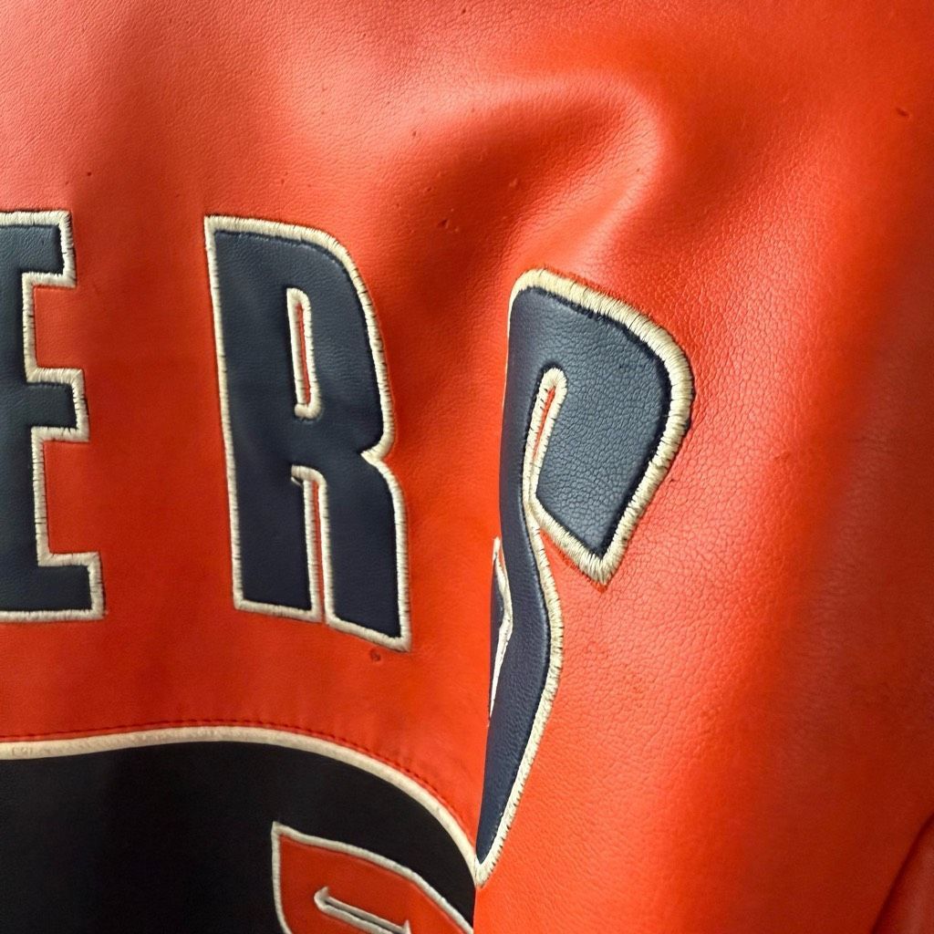 MLB Vintage 90s Official MLB Detroit Tigers Baseball Faux Leathe Size US XL / EU 56 / 4 - 5 Thumbnail