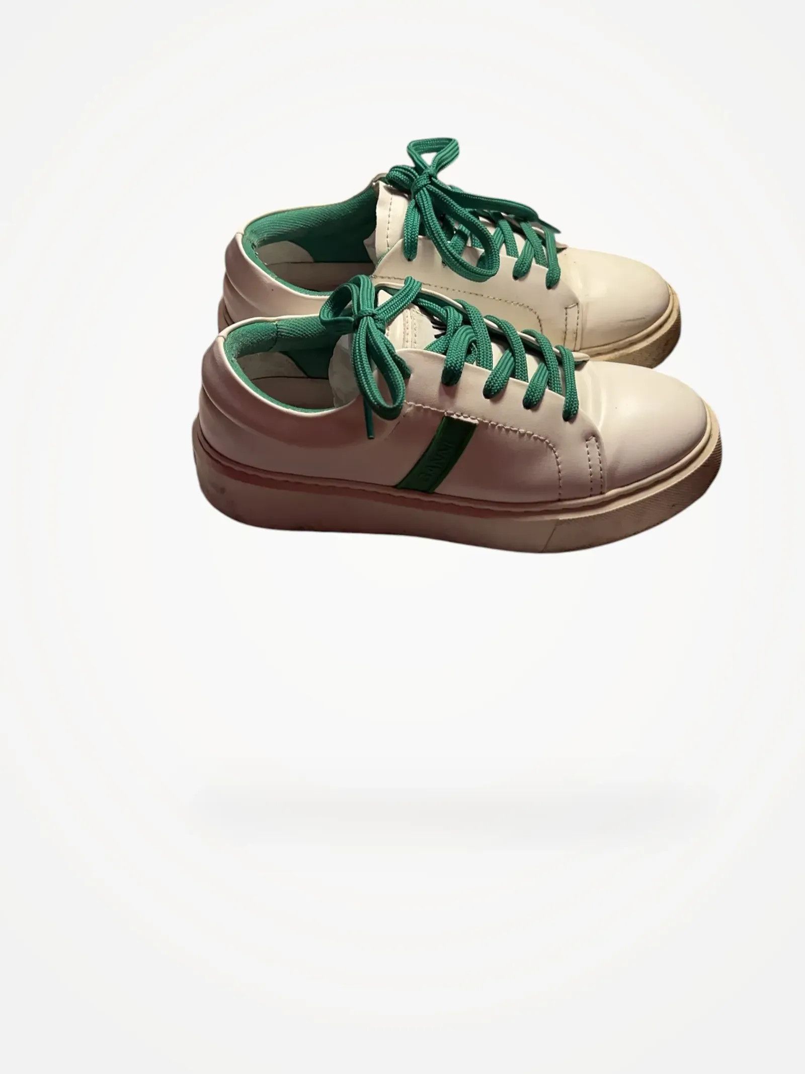 Ganni Ganni Kelly Green Sneakers Size US 6 / IT 36 - 1 Thumbnail
