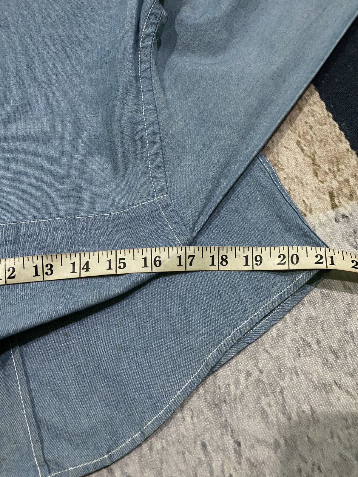 Maison Margiela Maison Margiela 2011aw Denim Shirt Size US S / EU 44-46 / 1 - 14 Thumbnail