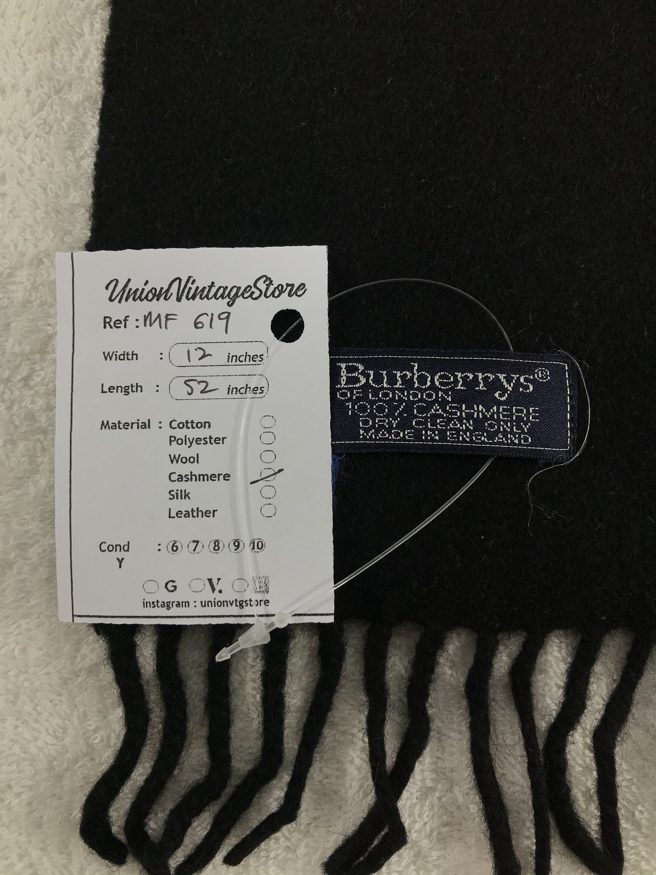 Burberry Vintage Burberry Scarf/Muffler/Neckwear MF619 Size ONE SIZE - 5 Thumbnail