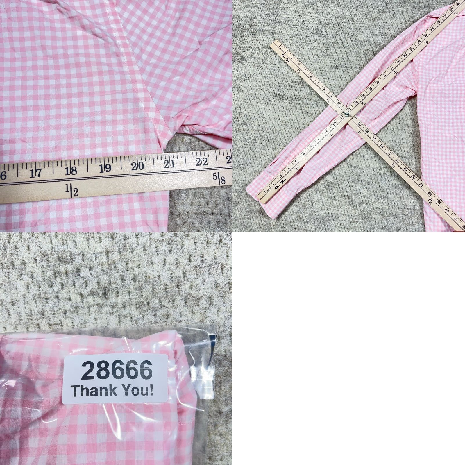 Vineyard Vines VINEYARD VINES Shirt Men Medium Pink Slim Fit Nylon Button Up Performance Check Size US M / EU 48-50 / 2 - 8 Thumbnail