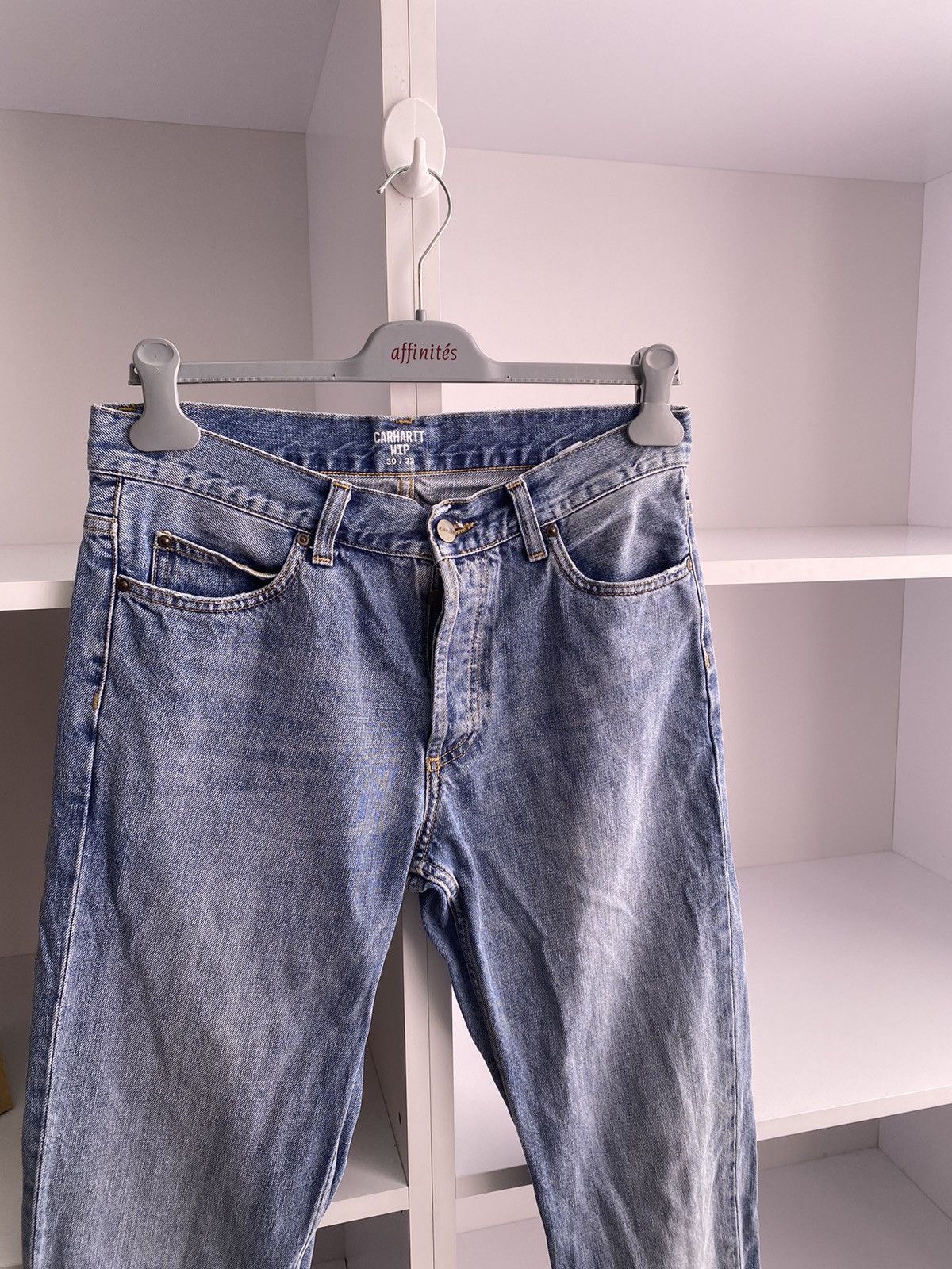 Carhartt × Vintage Vintage Carhartt Denim Blue Jeans Size US 30 / EU 46 - 8 Thumbnail